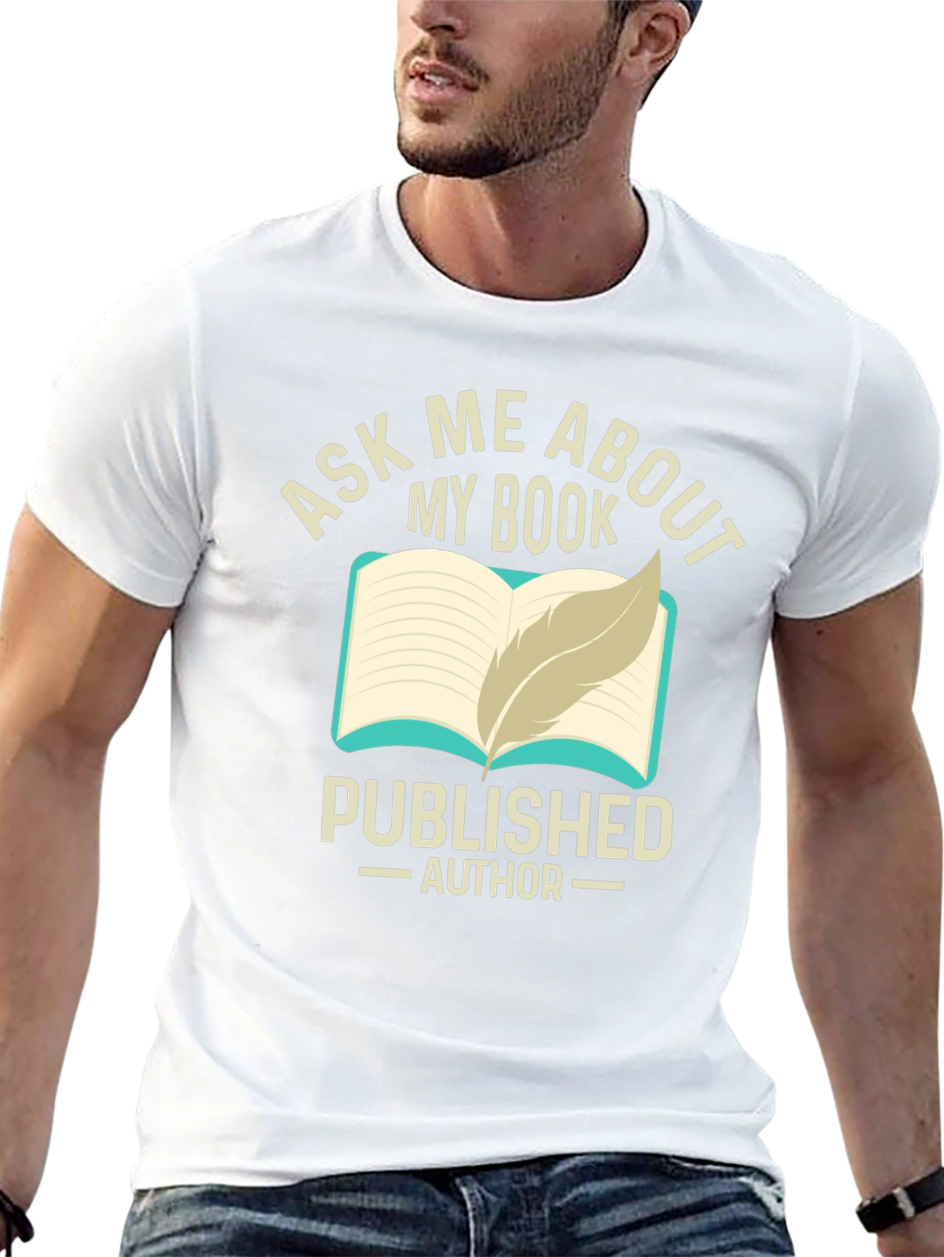 Ask Me About My Book T-Shirt