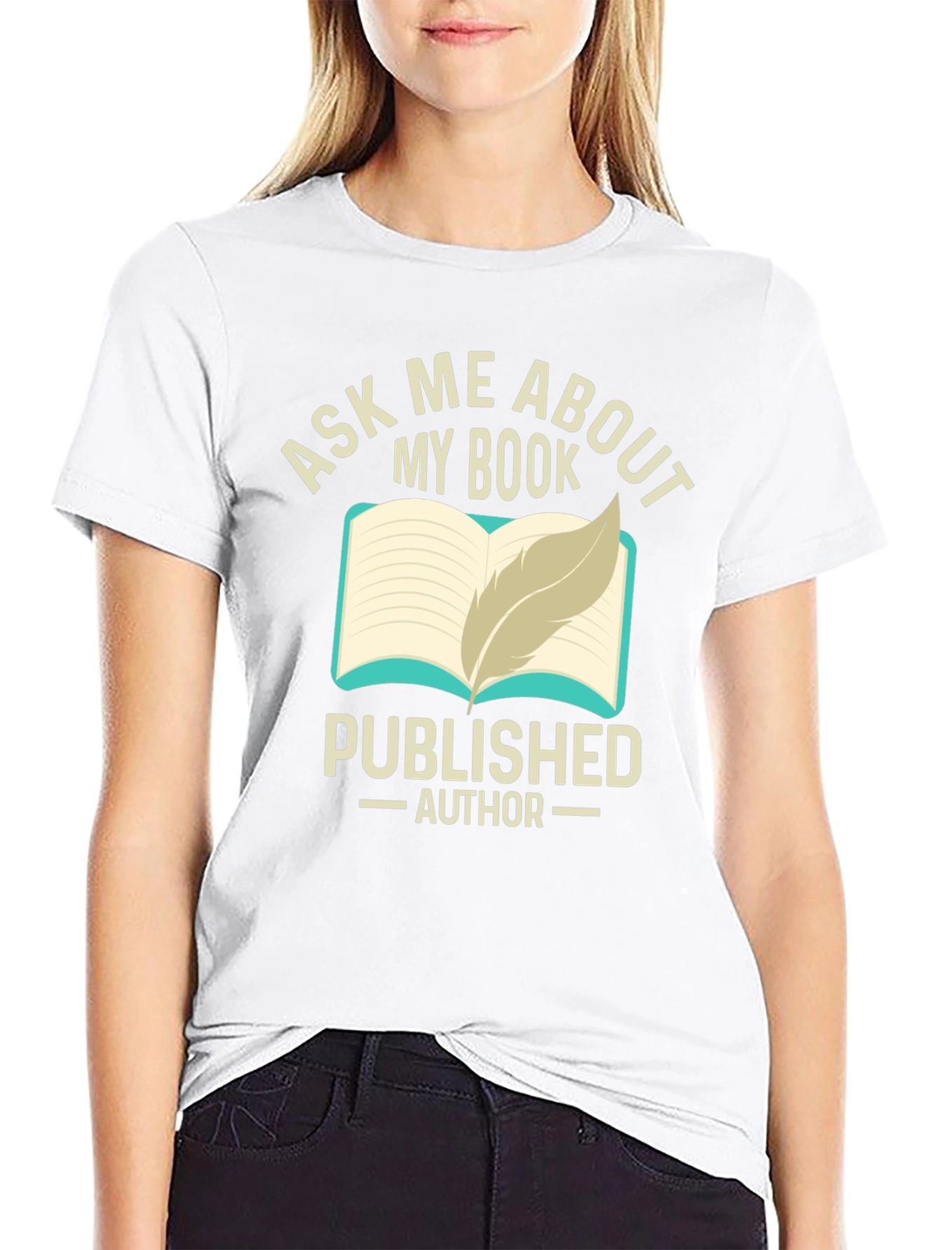 Ask Me About My Book T-Shirt