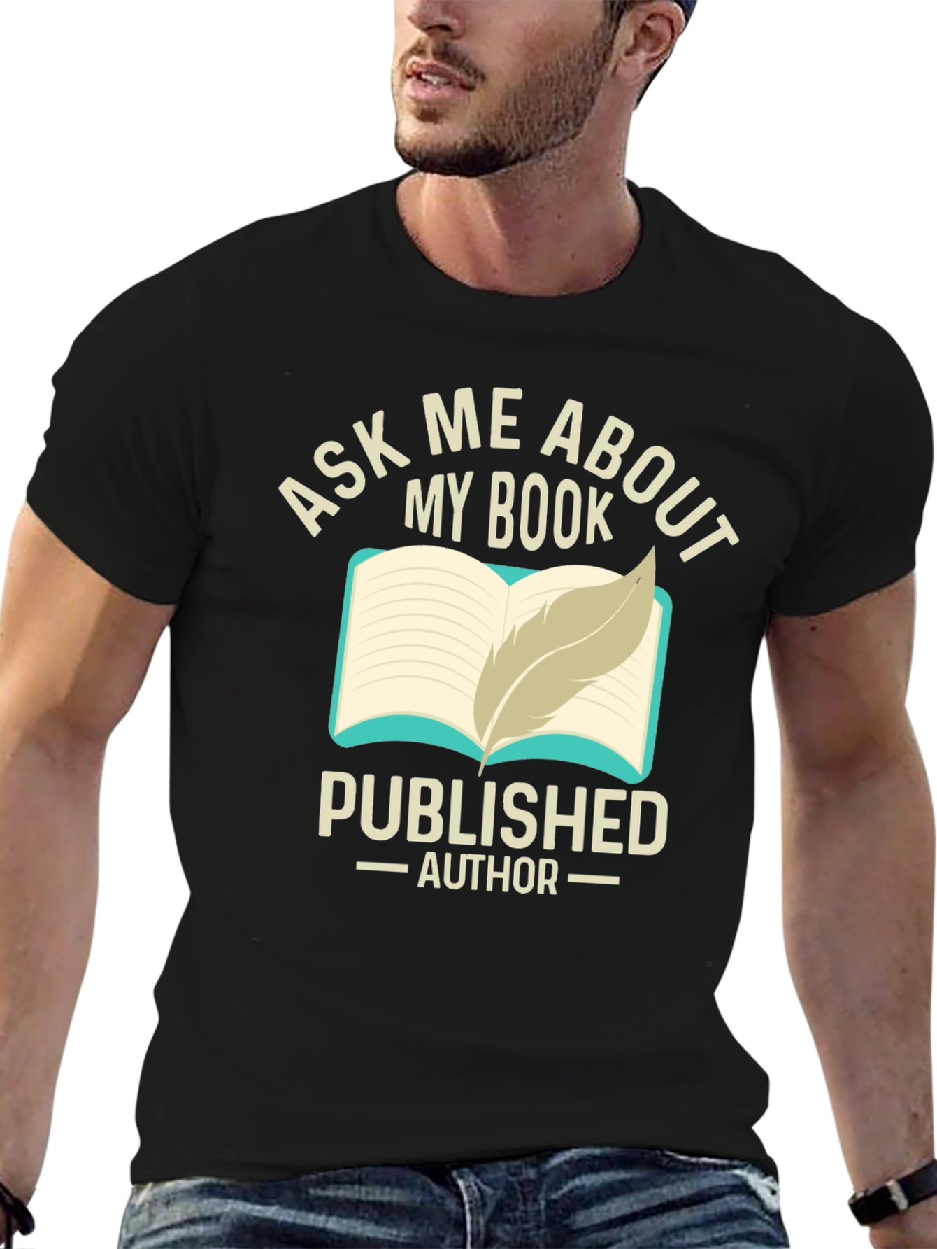 Ask Me About My Book T-Shirt