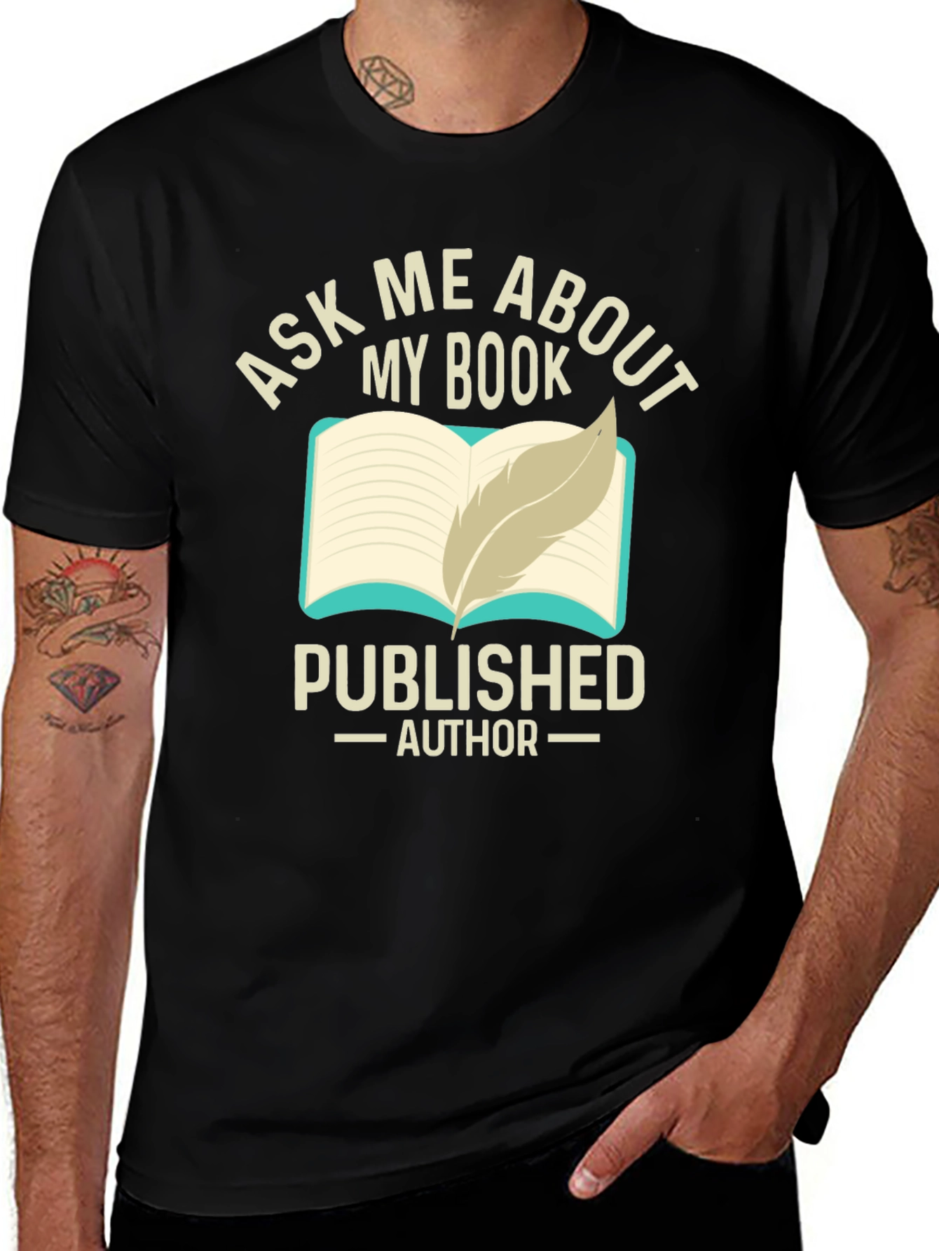 Ask Me About My Book T-Shirt