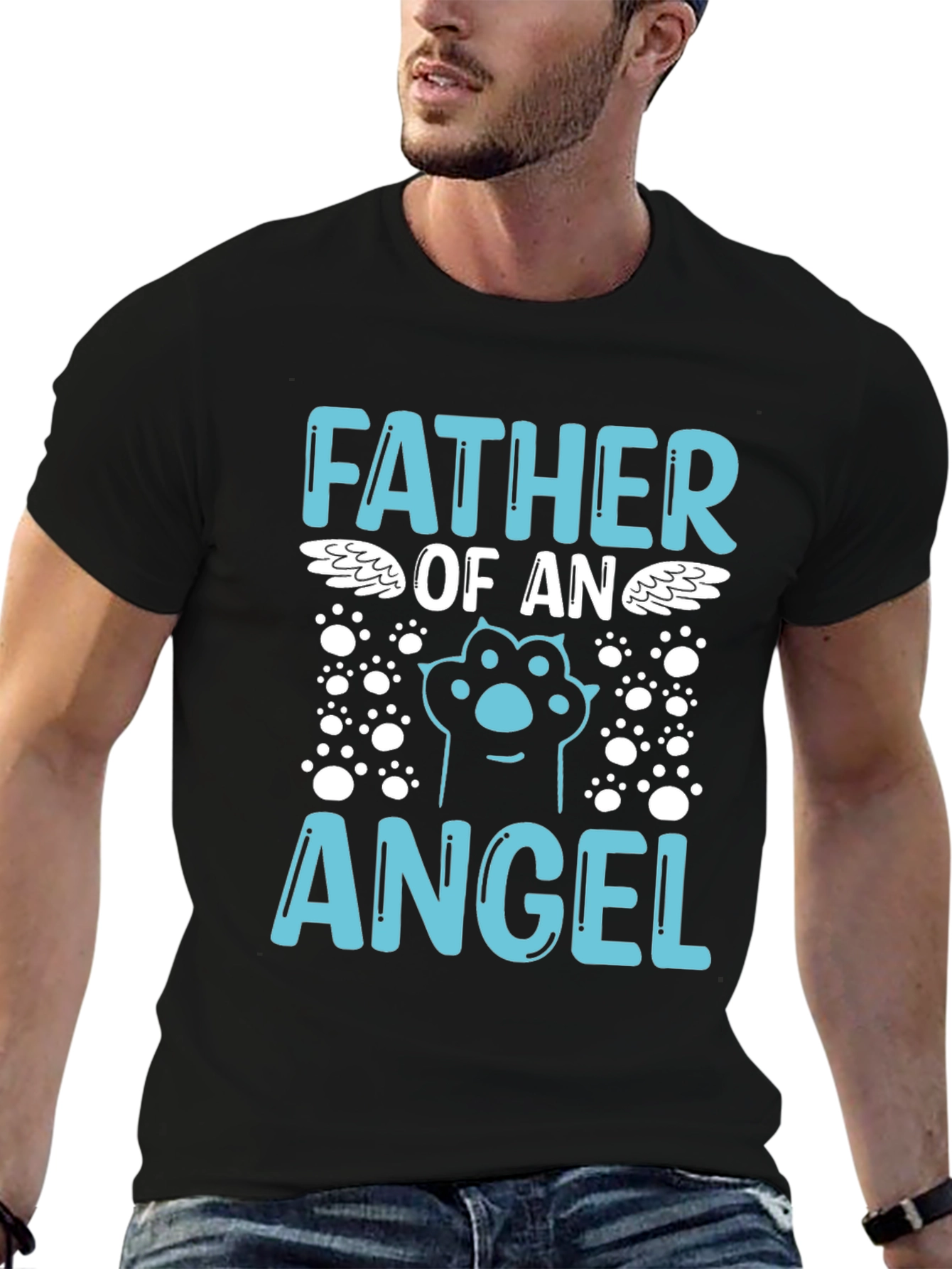 Father of an Angel Pet Memorial T-Shirt