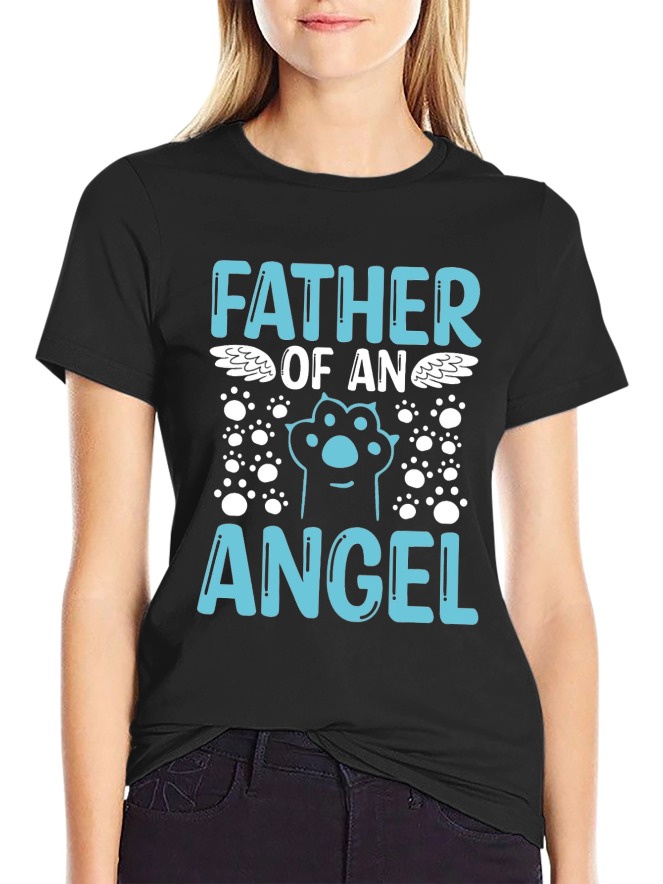 Father of an Angel Pet Memorial T-Shirt