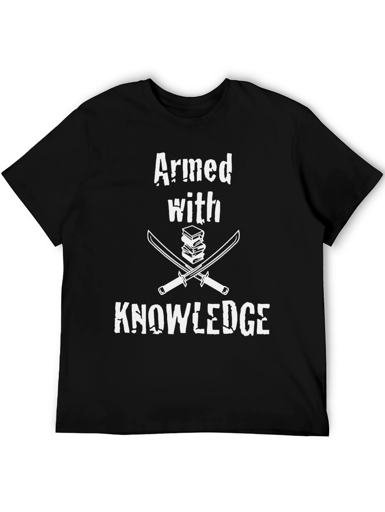 Armed With Knowledge Graphic T-Shirt