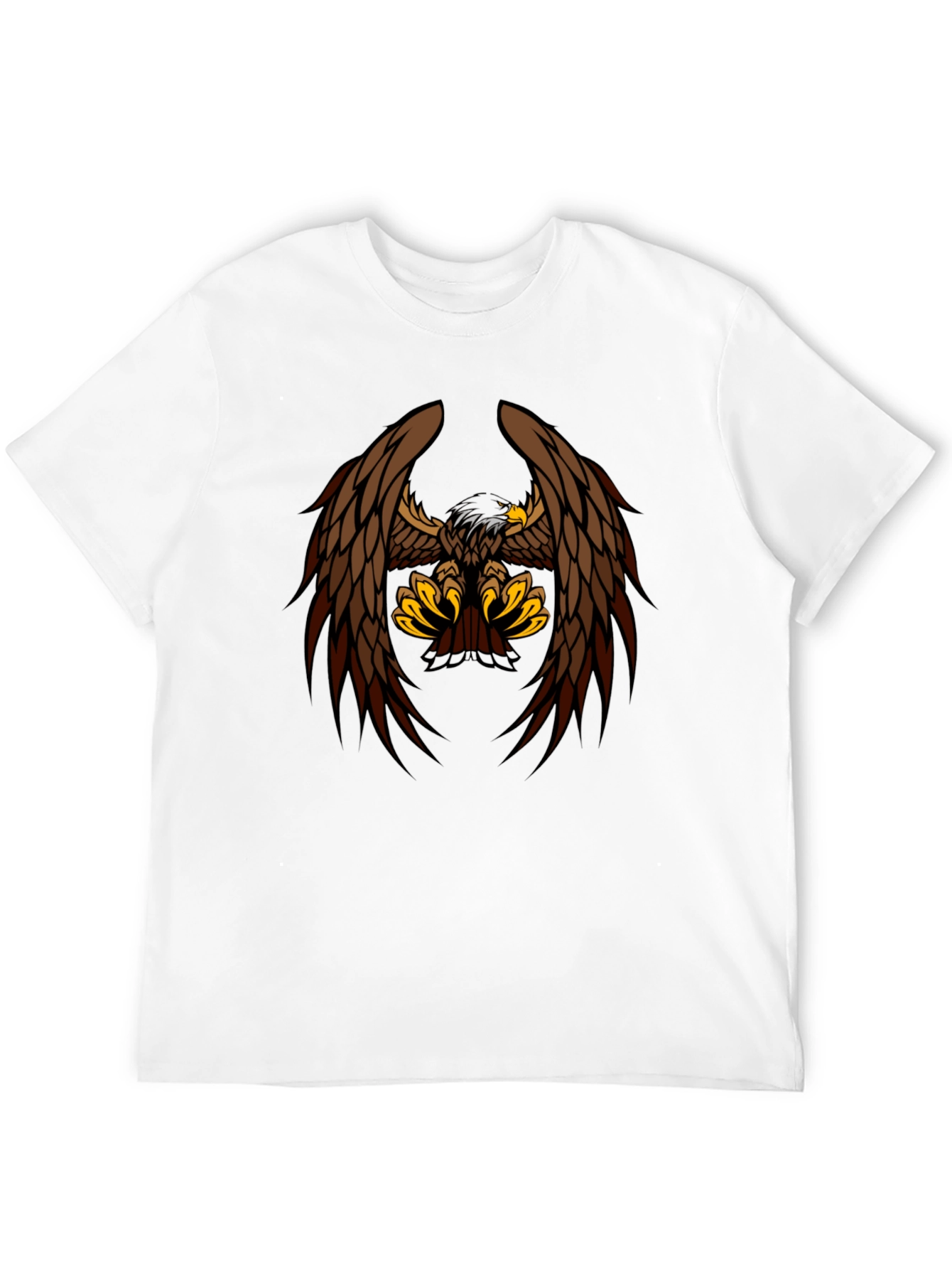 Eagle Claw Graphic Tee - Black Cotton
