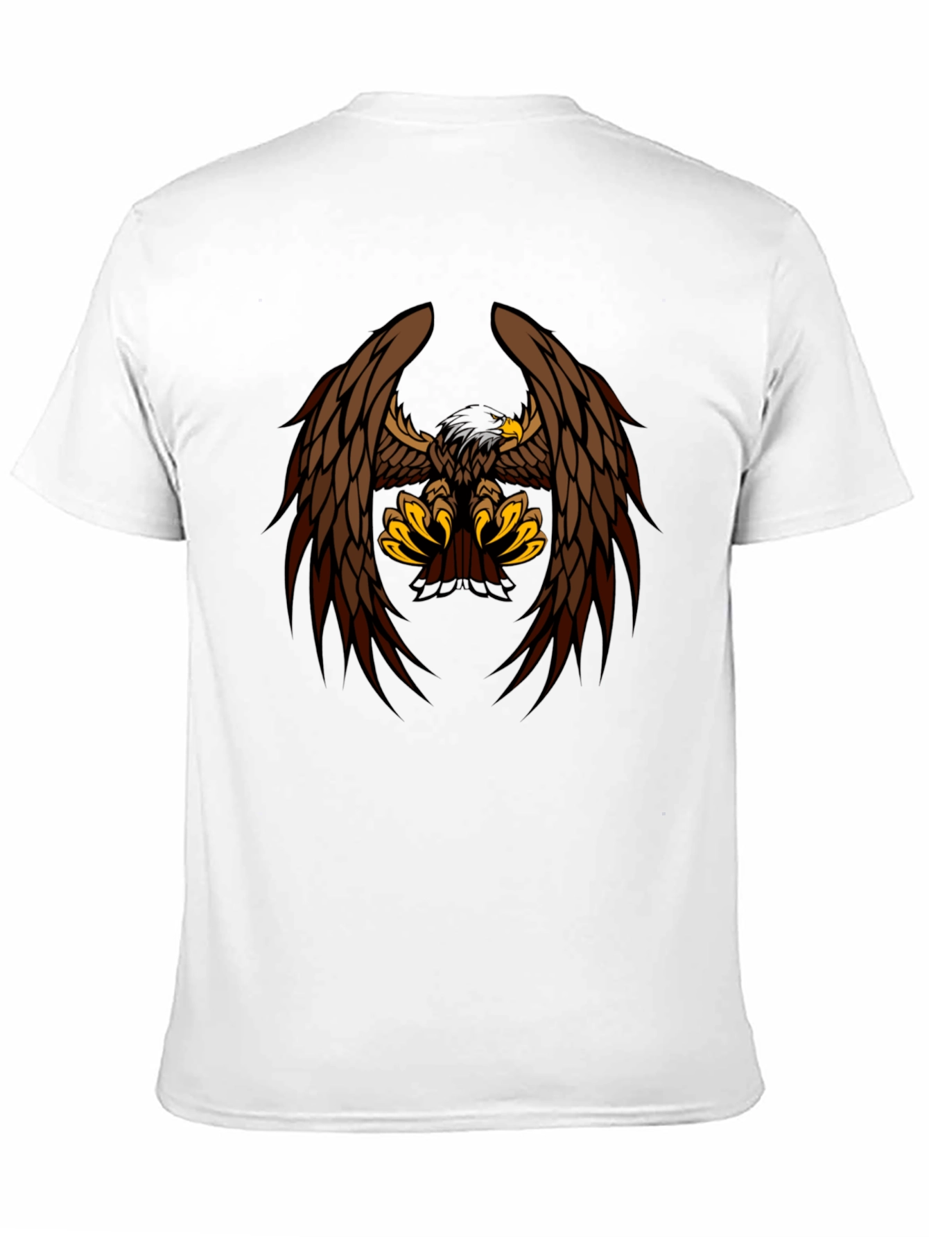 Eagle Claw Graphic Tee - Black Cotton