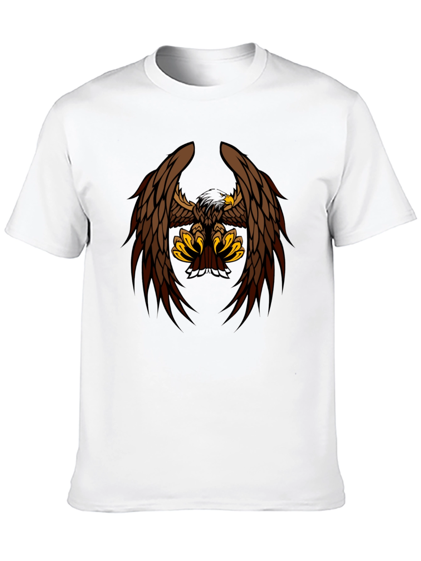 Eagle Claw Graphic Tee - Black Cotton