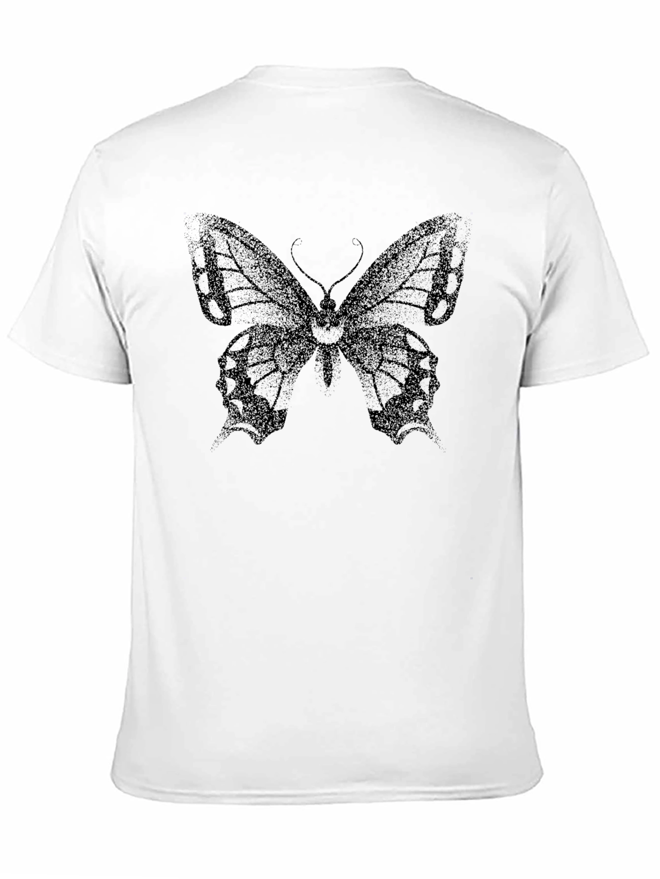 Butterfly Graphic Tee - Classic Black T-Shirt