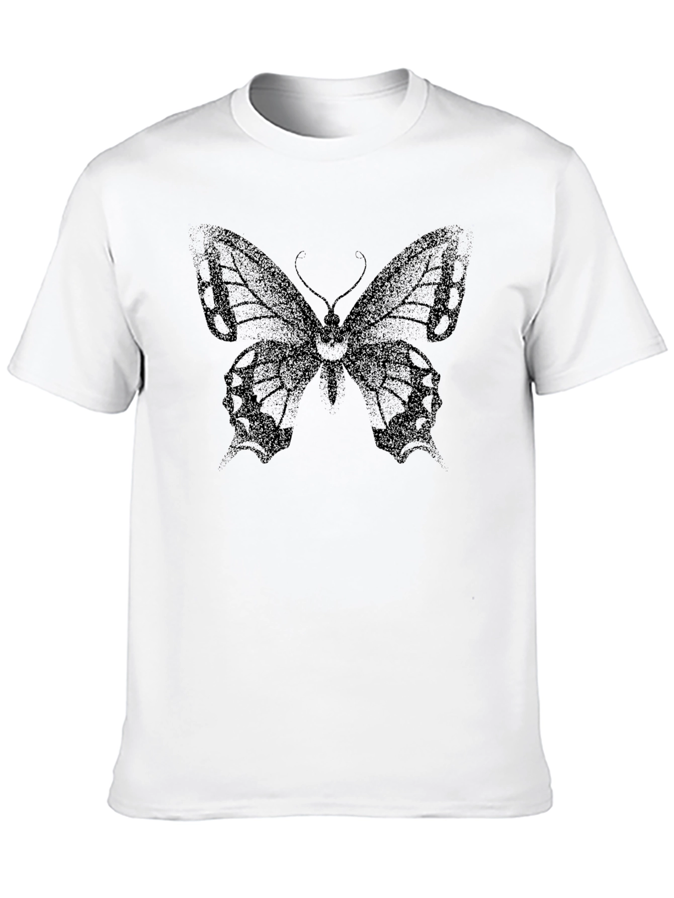 Butterfly Graphic Tee - Classic Black T-Shirt