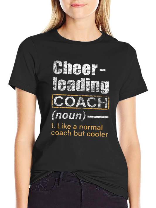 Cheerleading Coach Definition T-Shirt