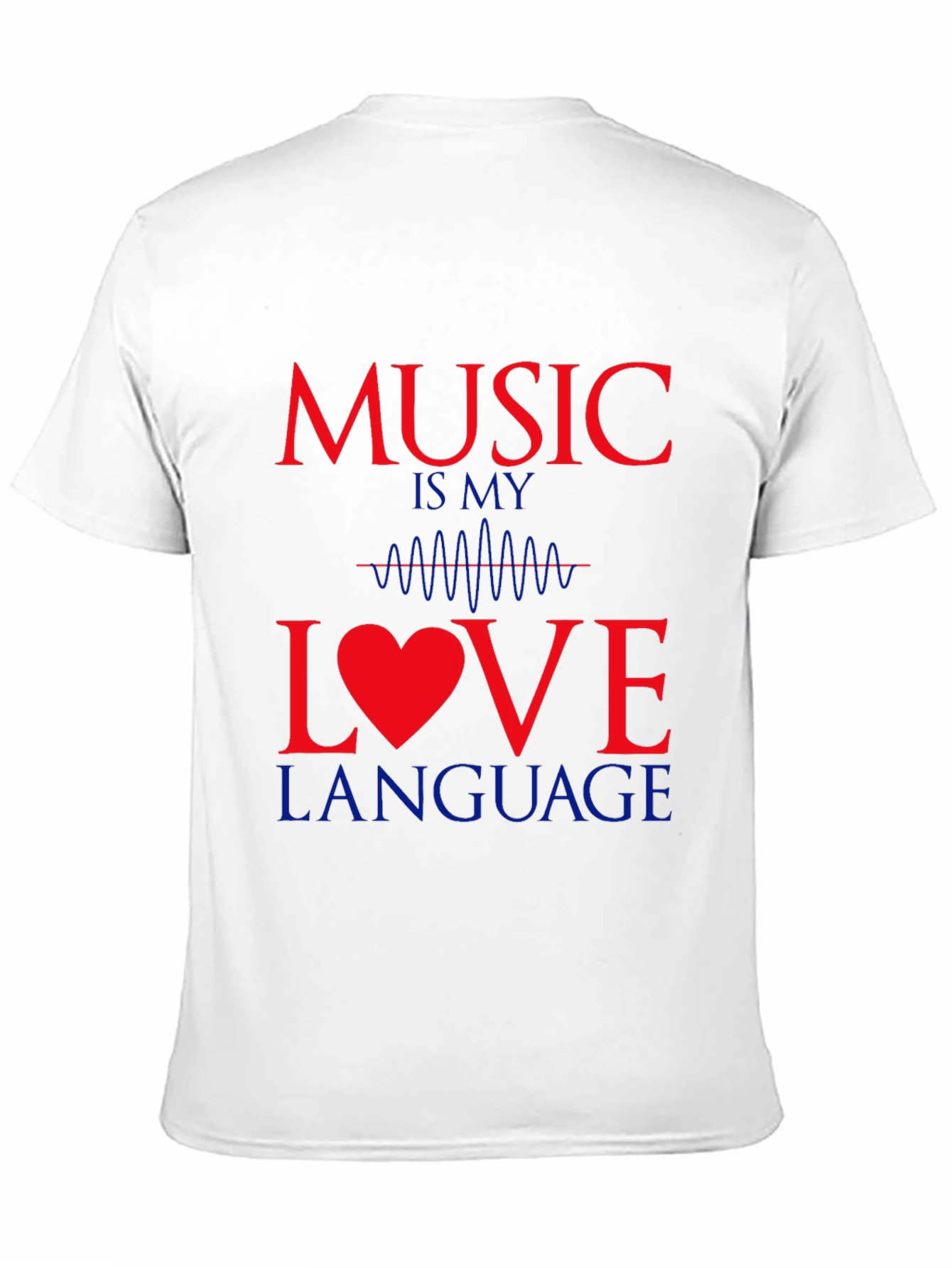 Music Is My Love Language Graphic Tee