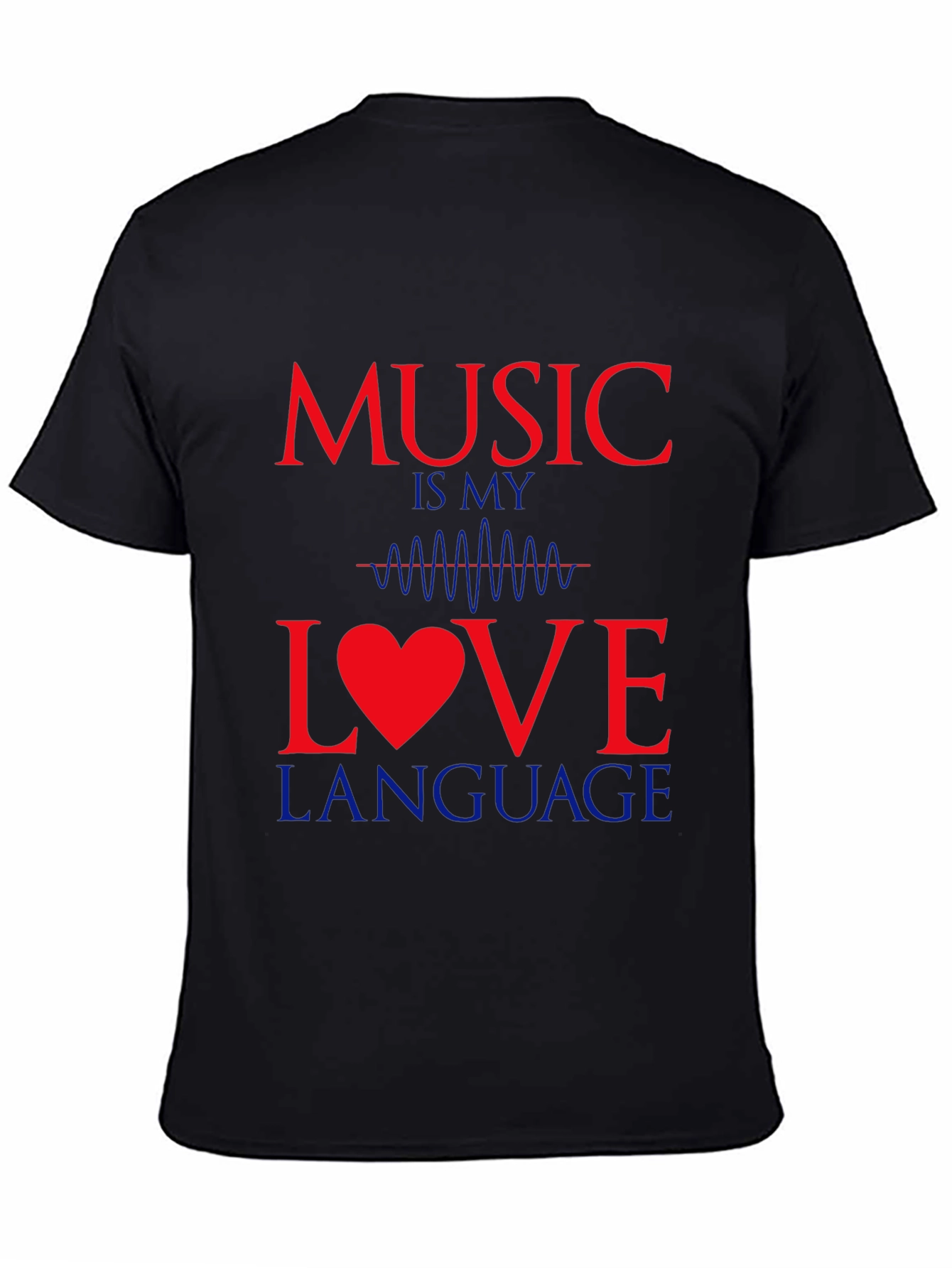 Music Is My Love Language Graphic Tee