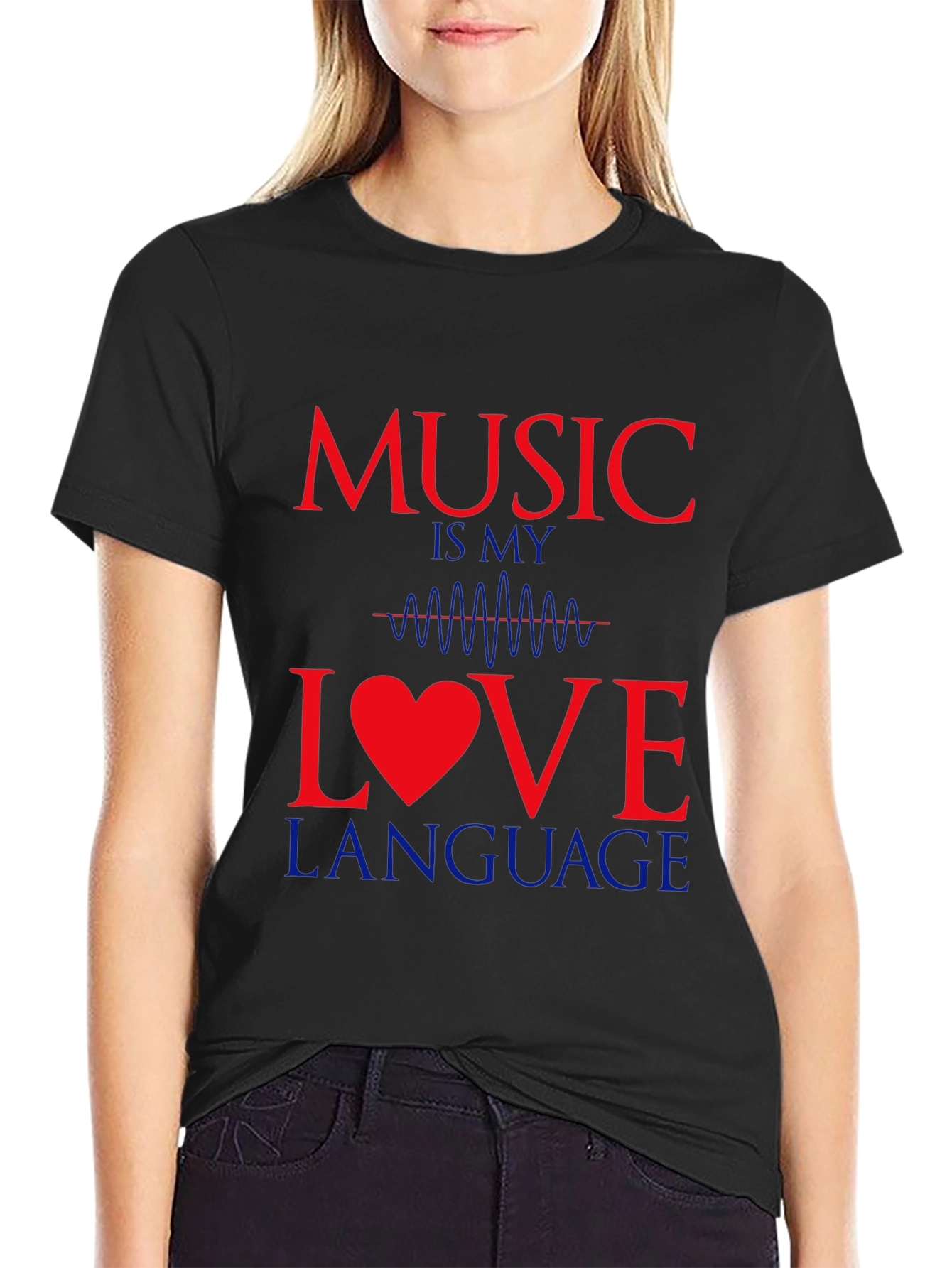 Music Is My Love Language Graphic Tee