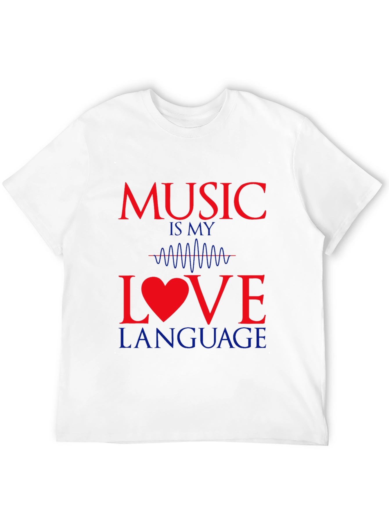 Music Is My Love Language Graphic Tee