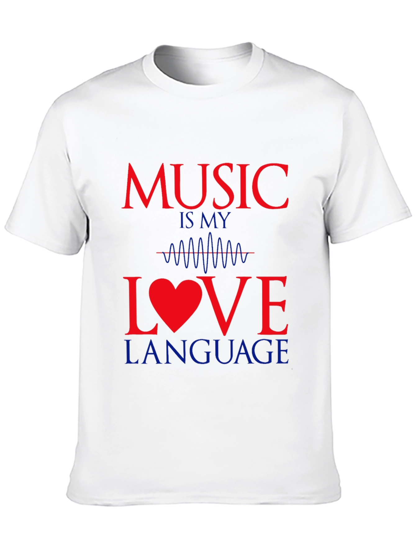 Music Is My Love Language Graphic Tee