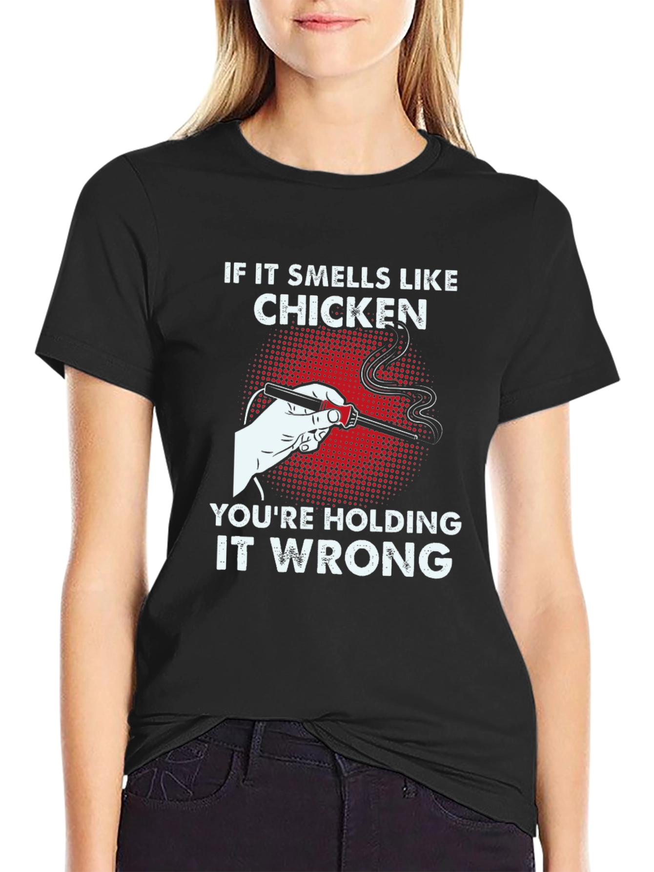 If It Smells Like Chicken T-Shirt