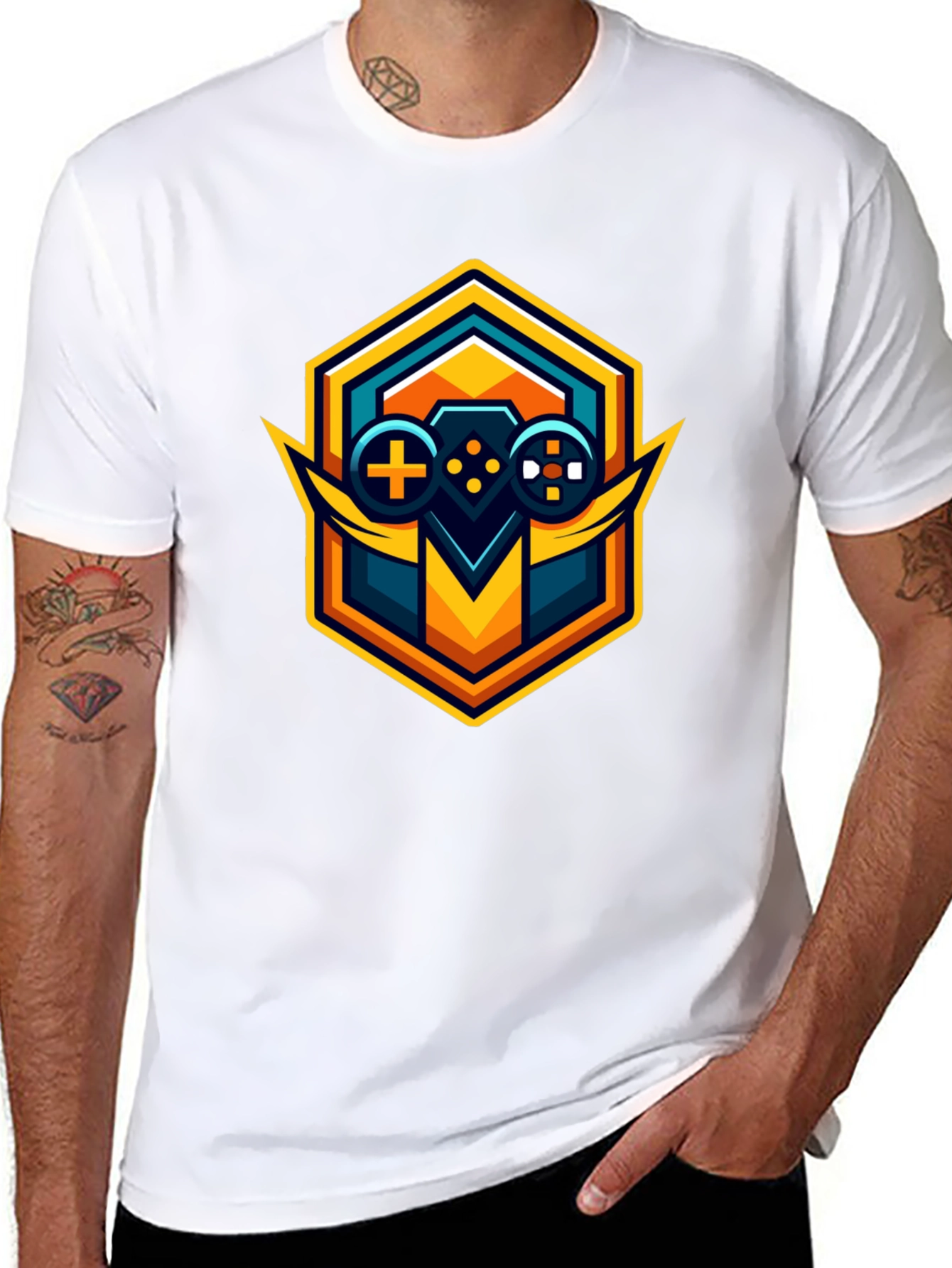 Gamer Style Black Tee