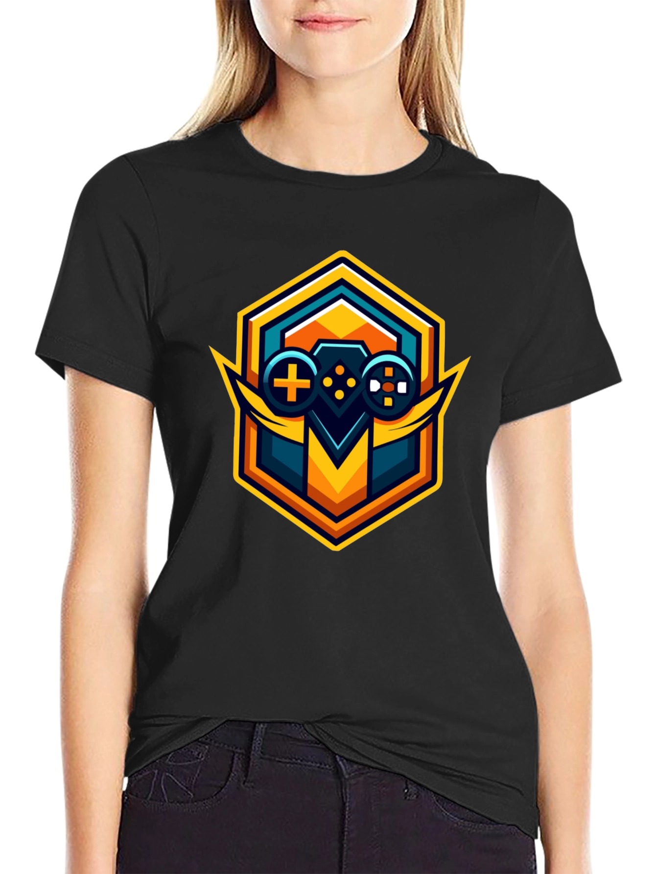 Gamer Style Black Tee