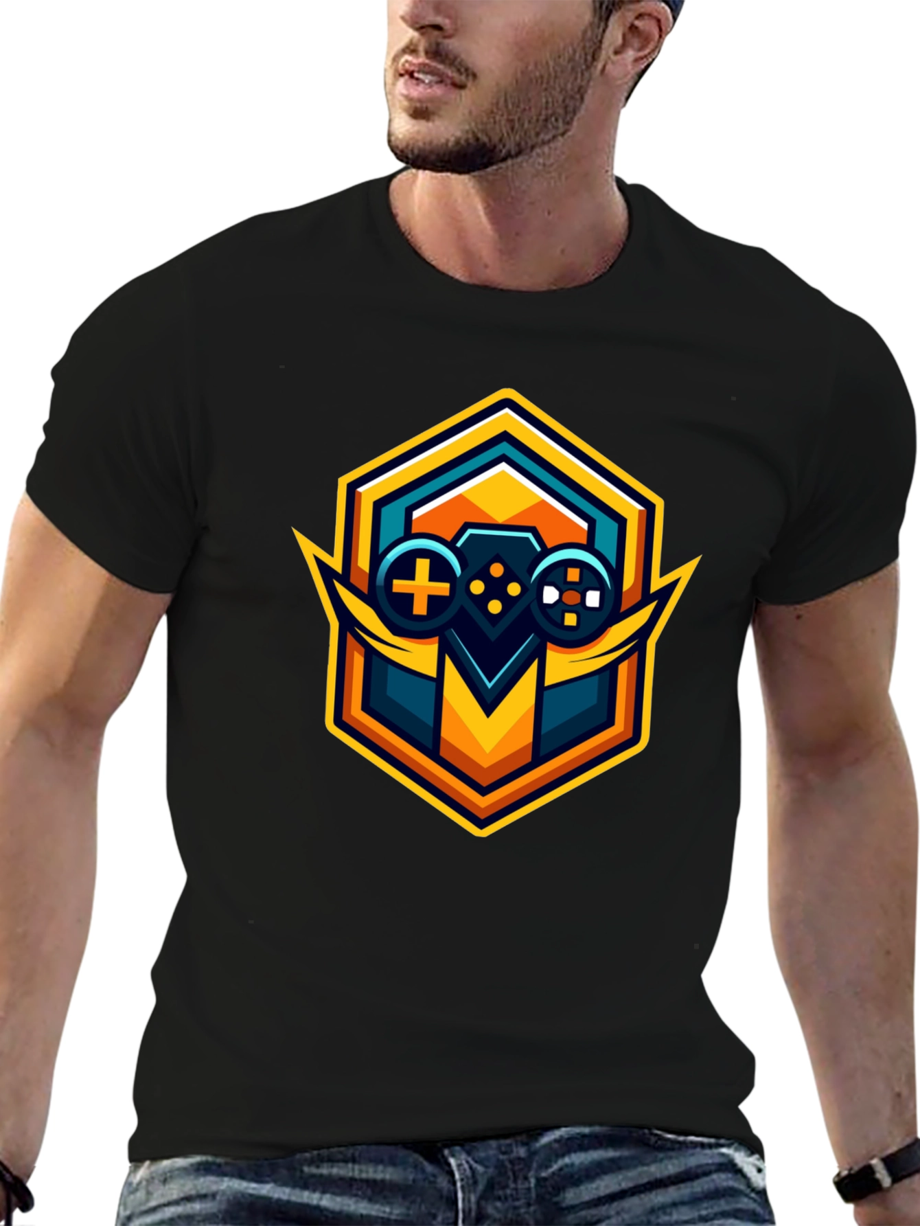 Gamer Style Black Tee