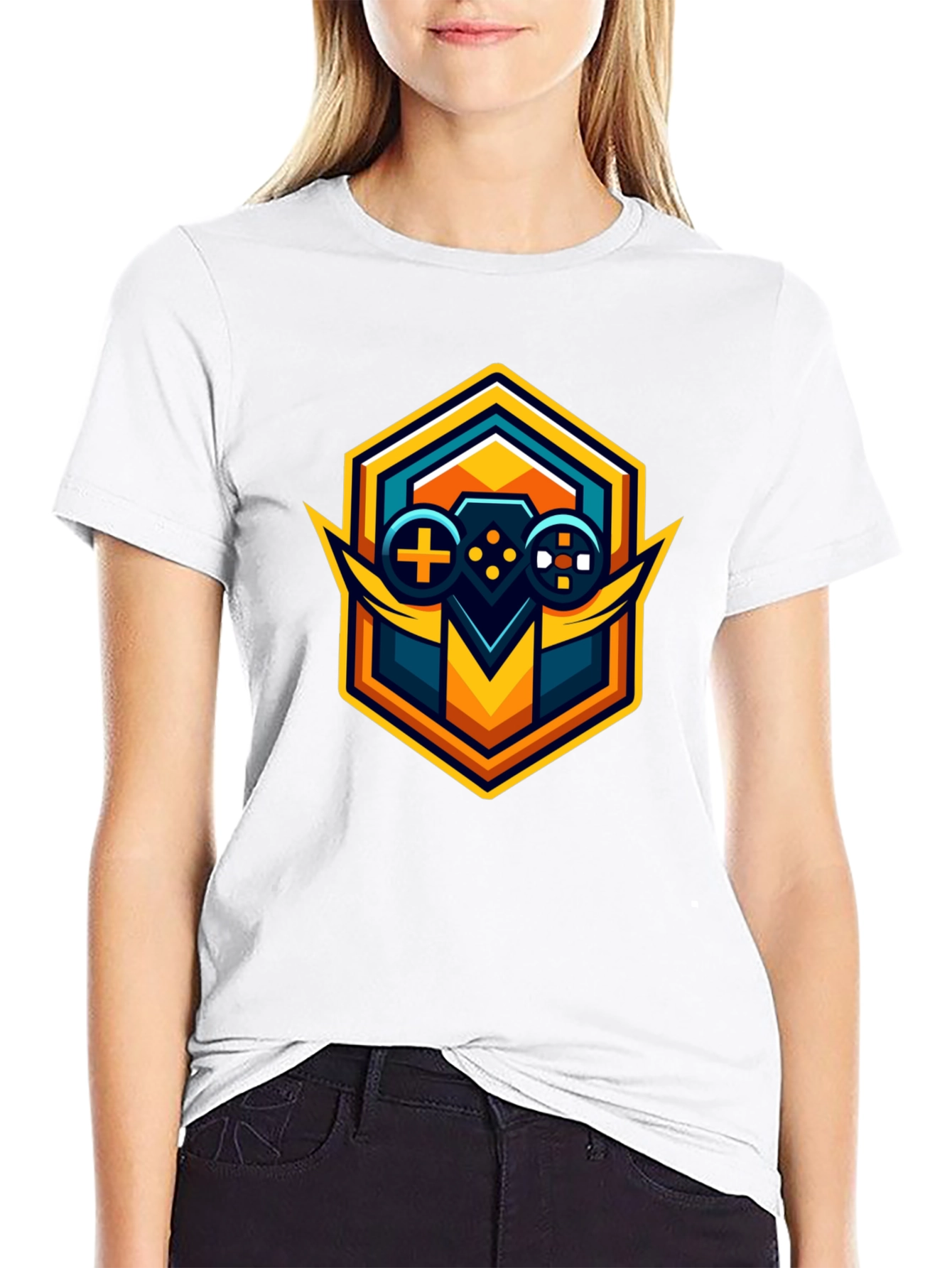 Gamer Style Black Tee