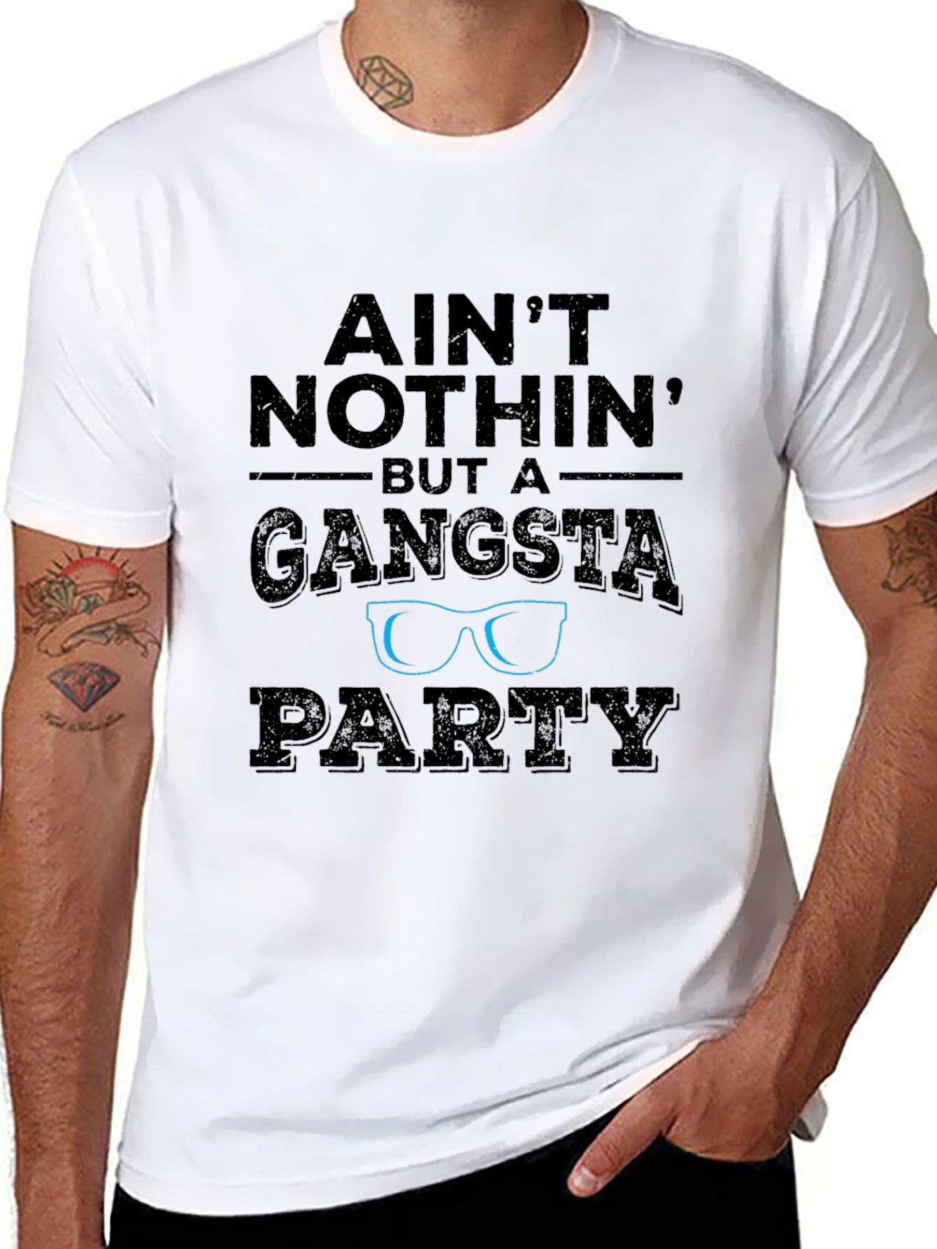 Aint Nothin But a Gangsta Party Graphic Tee