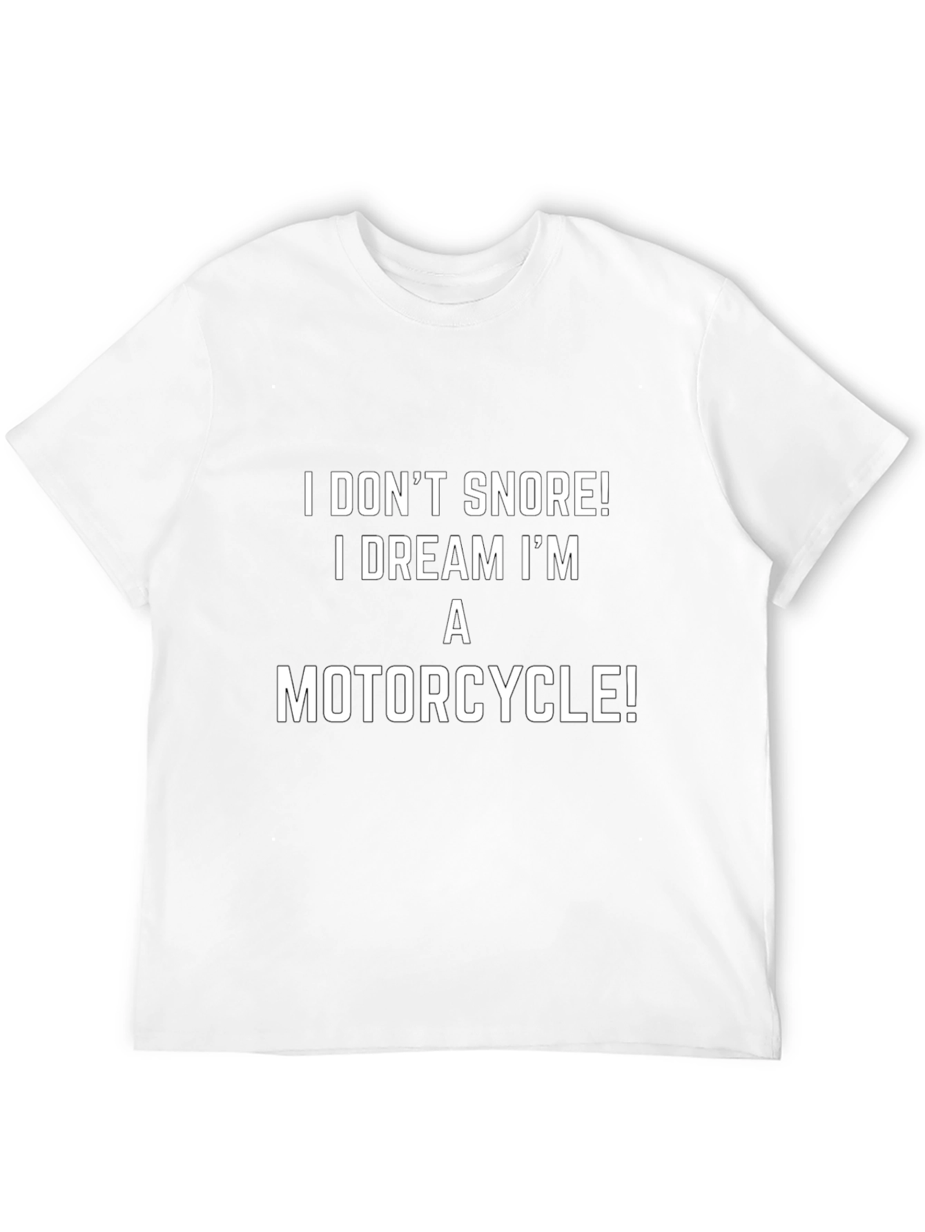 Funny Motorcycle Dreamer T-Shirt