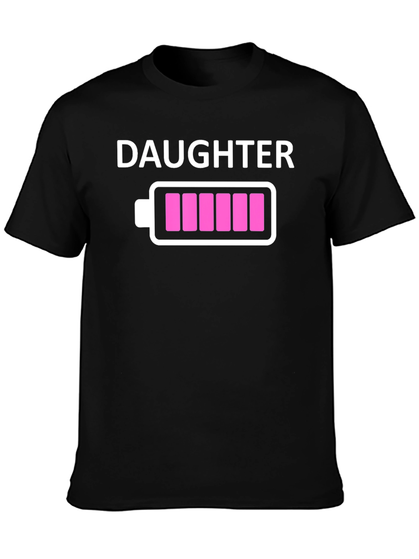 Daughter Battery Full Graphic Tee - Black T-Shirt