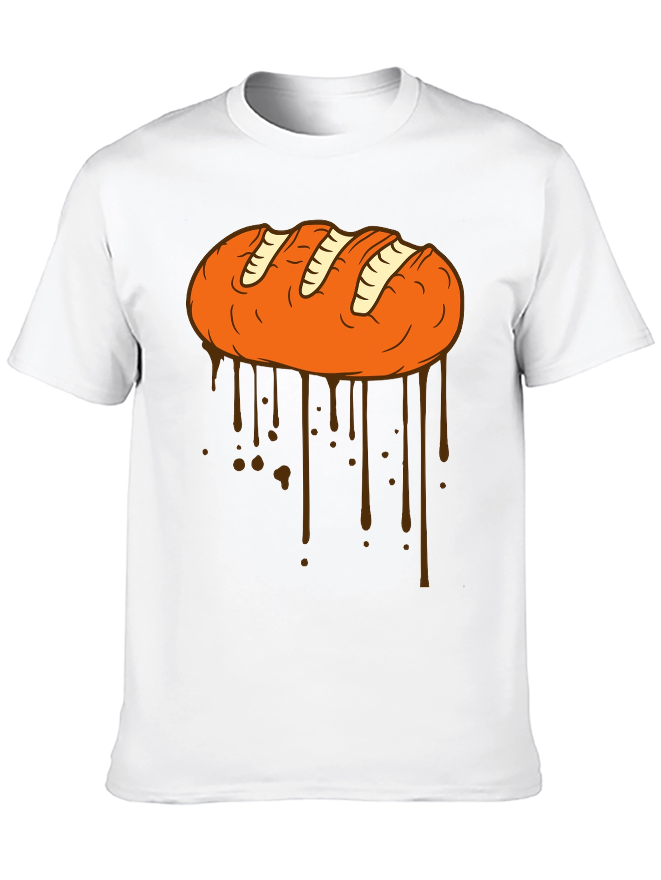 Bread Drip Graphic Tee - Unique Streetwear