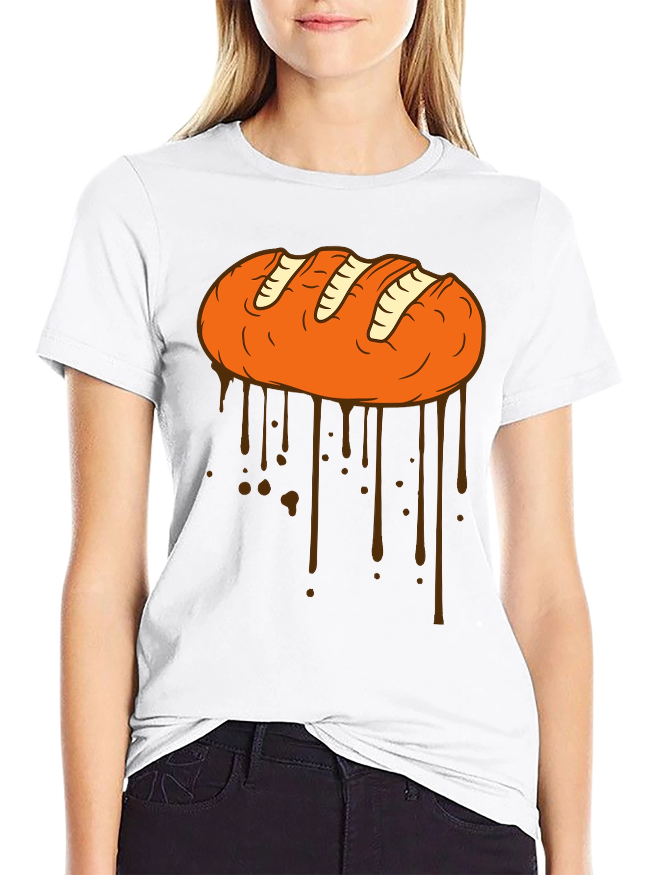 Bread Drip Graphic Tee - Unique Streetwear