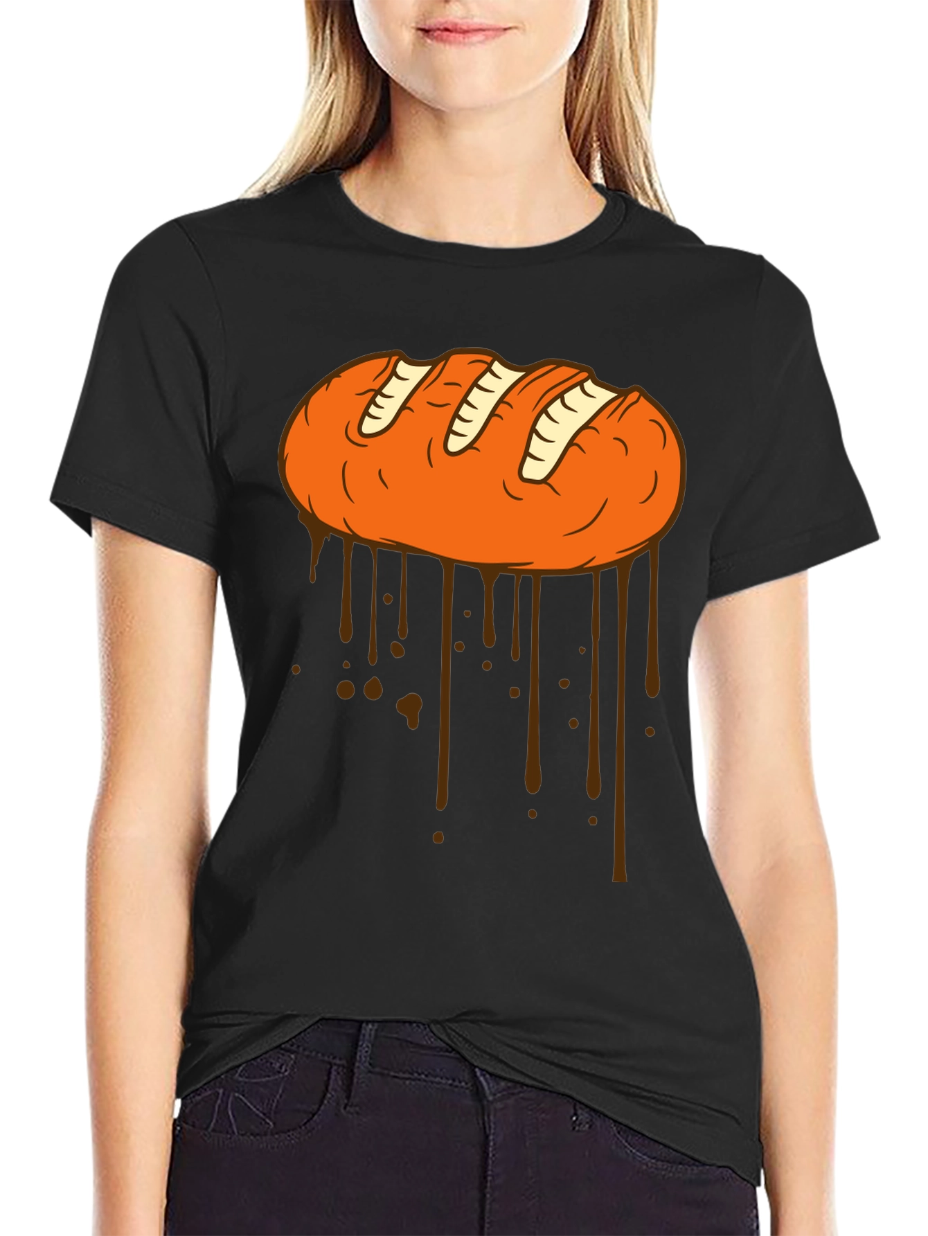 Bread Drip Graphic Tee - Unique Streetwear