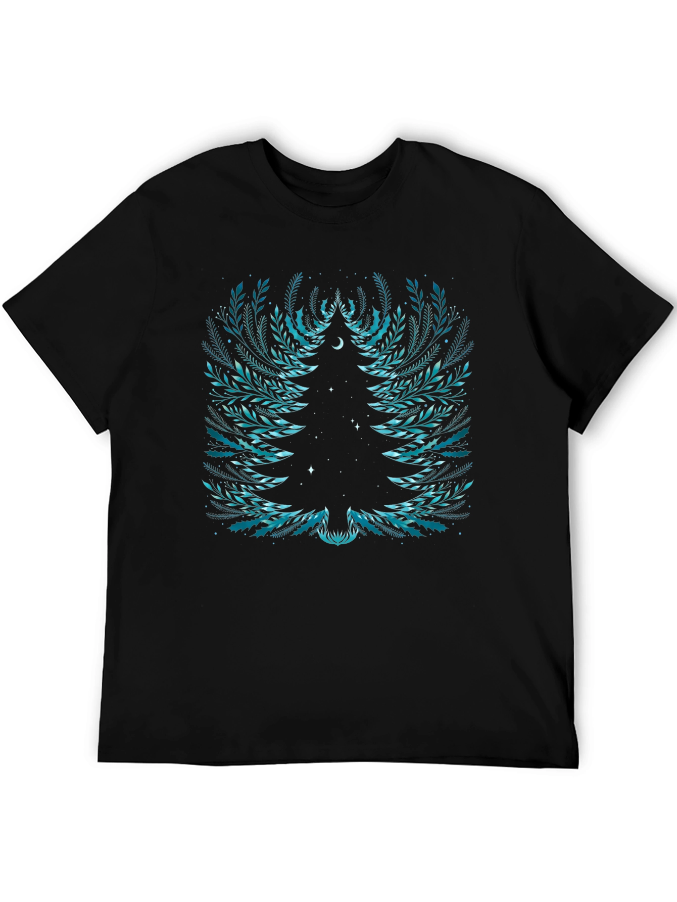 Floral Tree Graphic Tee - Unique Nature Shirt