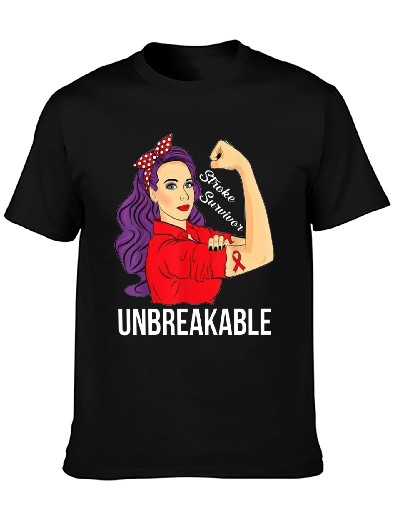 Stroke Survivor Unbreakable T-Shirt