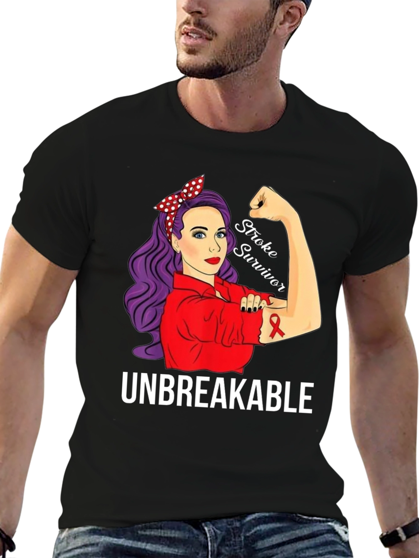 Stroke Survivor Unbreakable T-Shirt
