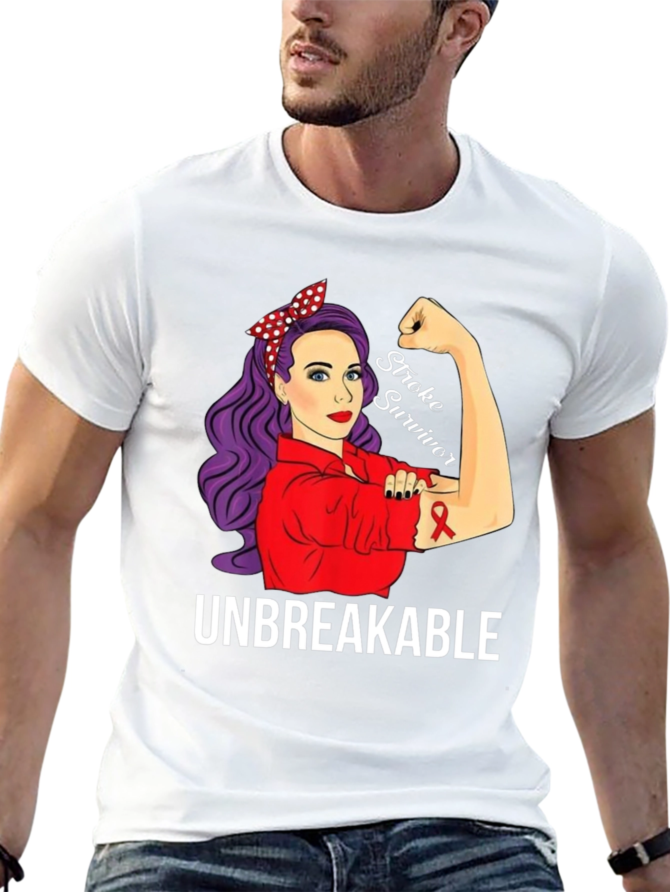 Stroke Survivor Unbreakable T-Shirt