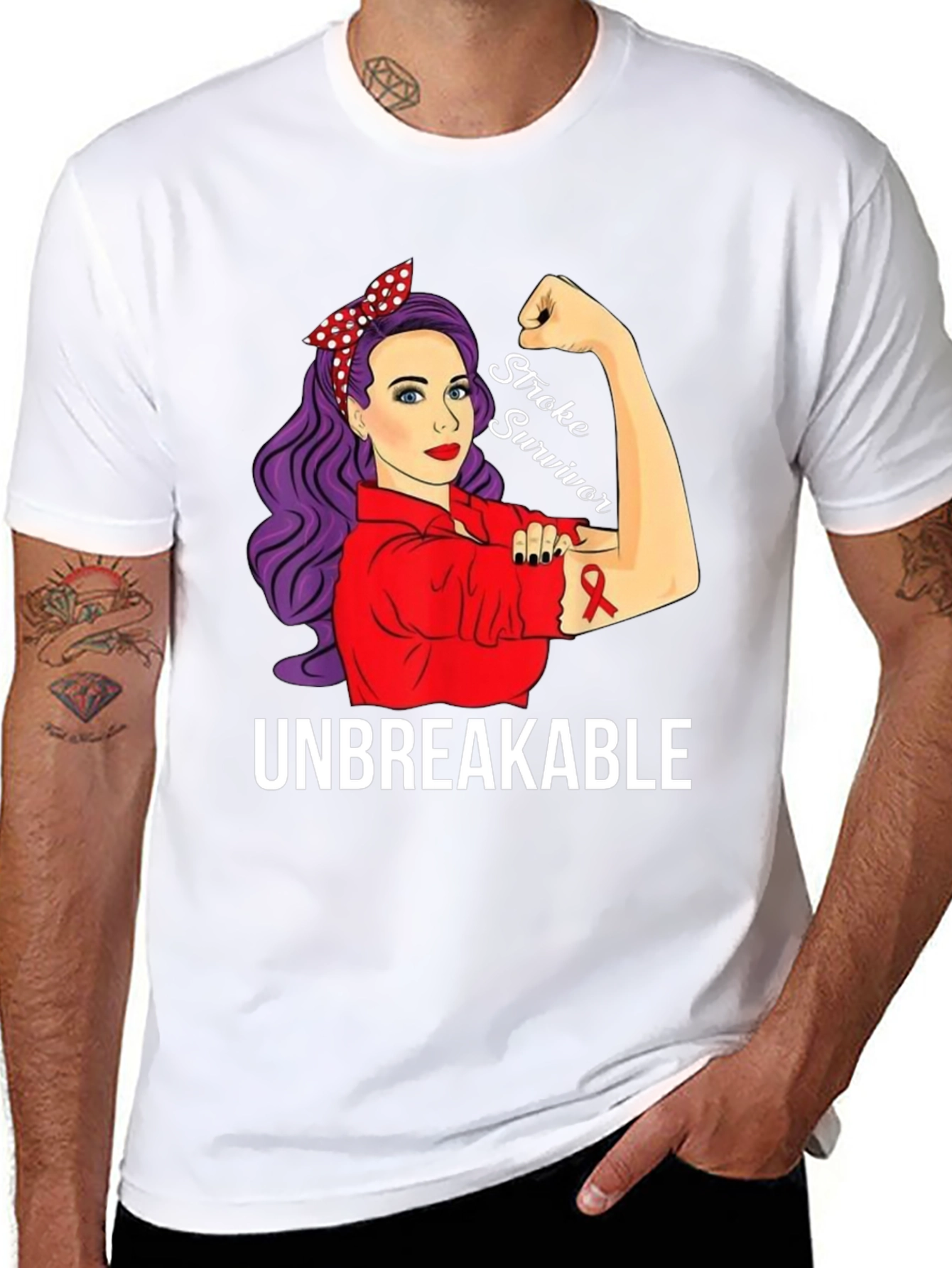 Stroke Survivor Unbreakable T-Shirt
