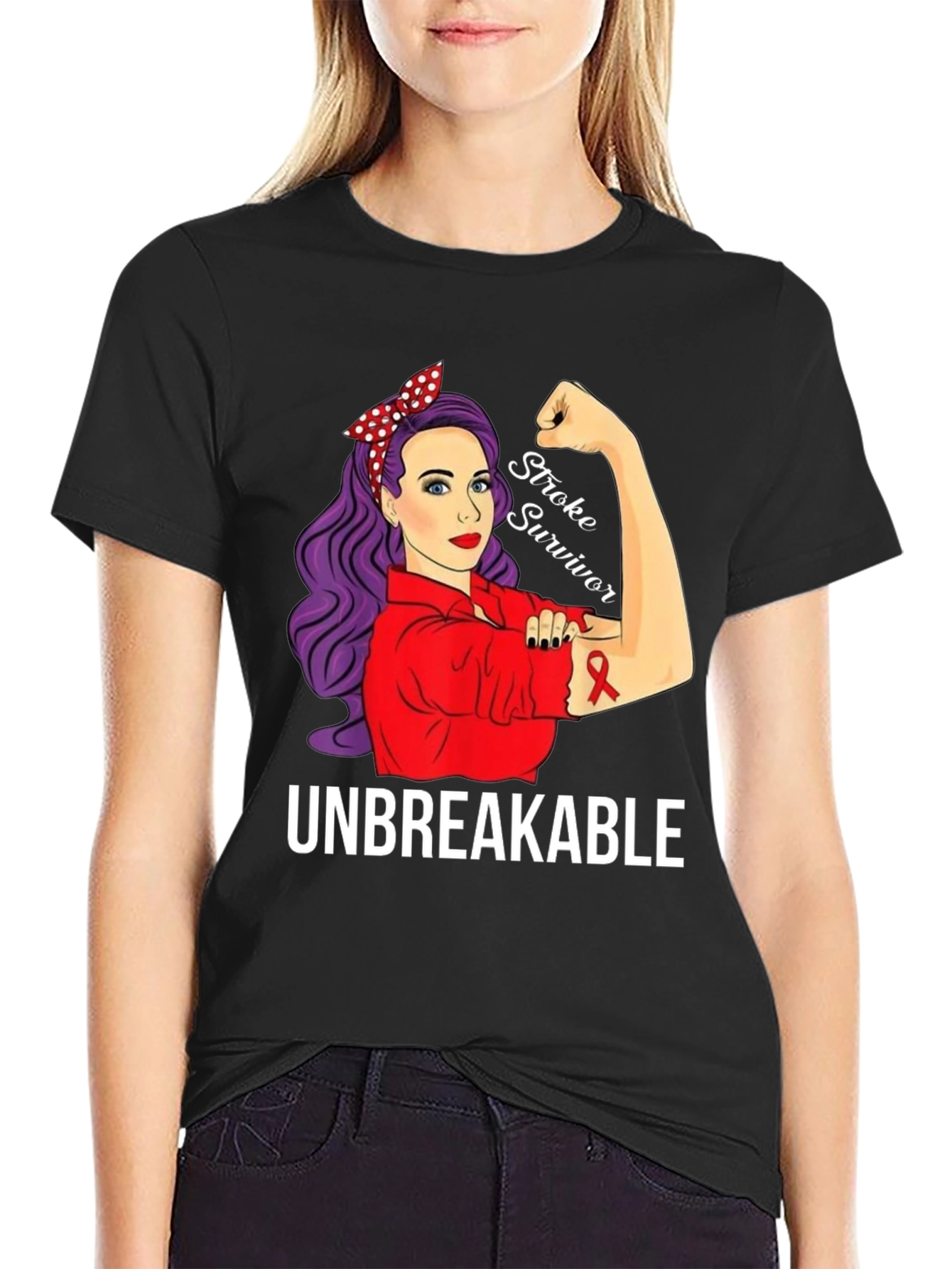 Stroke Survivor Unbreakable T-Shirt