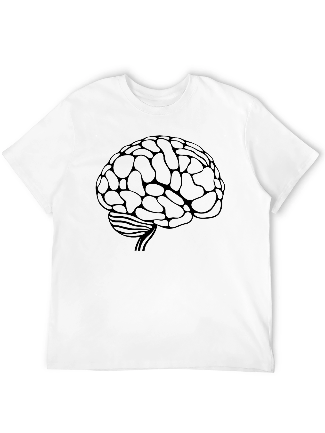 Brain Graphic T-Shirt - Smart Casual Tee