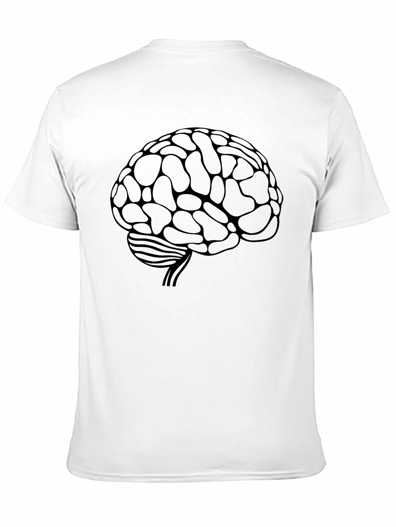 Brain Graphic T-Shirt - Smart Casual Tee