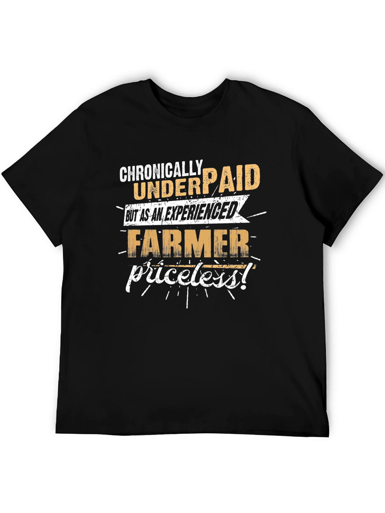 Chronically Underpaid Farmer Graphic Tee