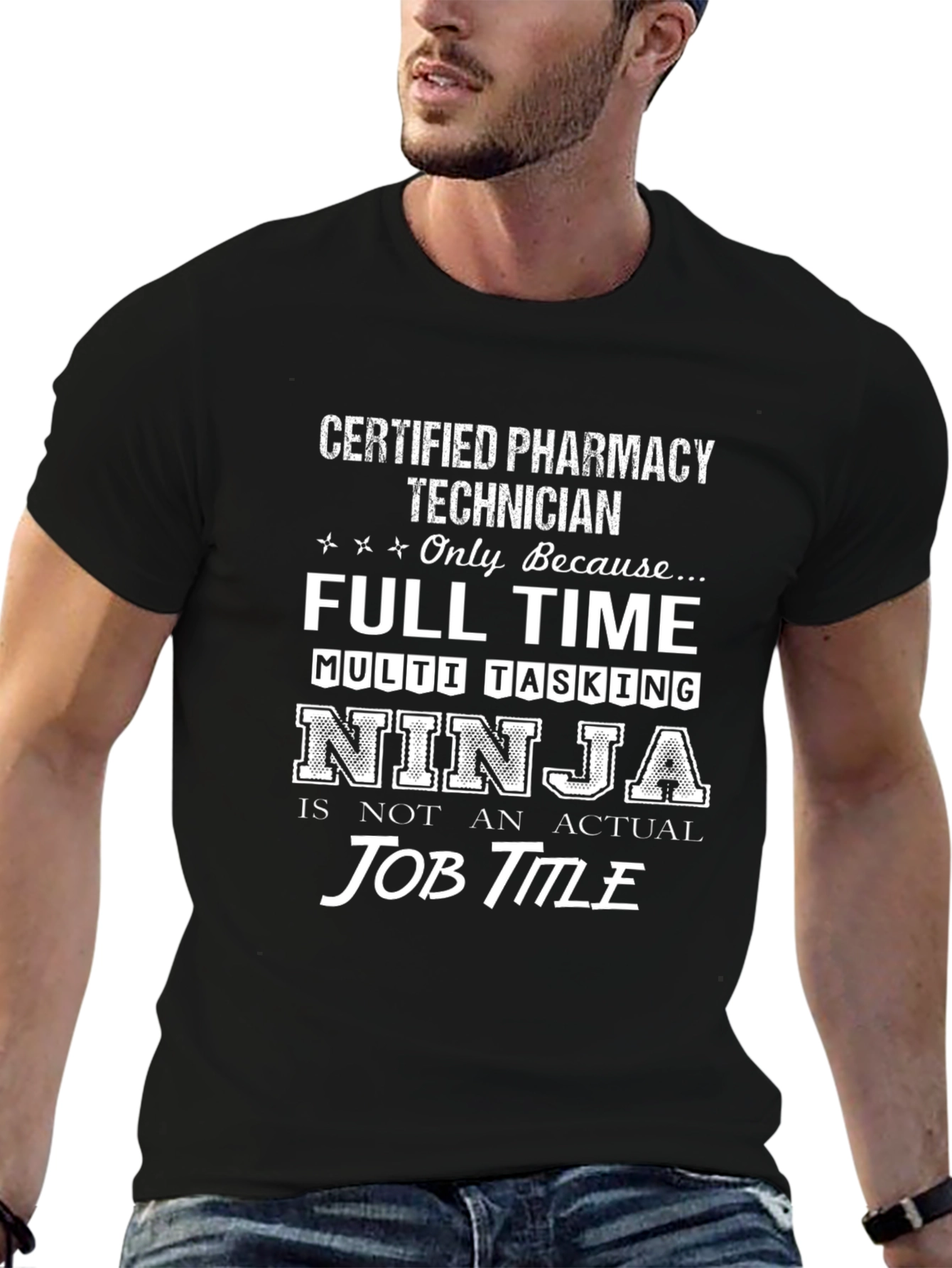 Certified Pharmacy Technician Funny T-Shirt