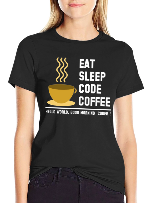 Eat Sleep Code Coffee T-Shirt