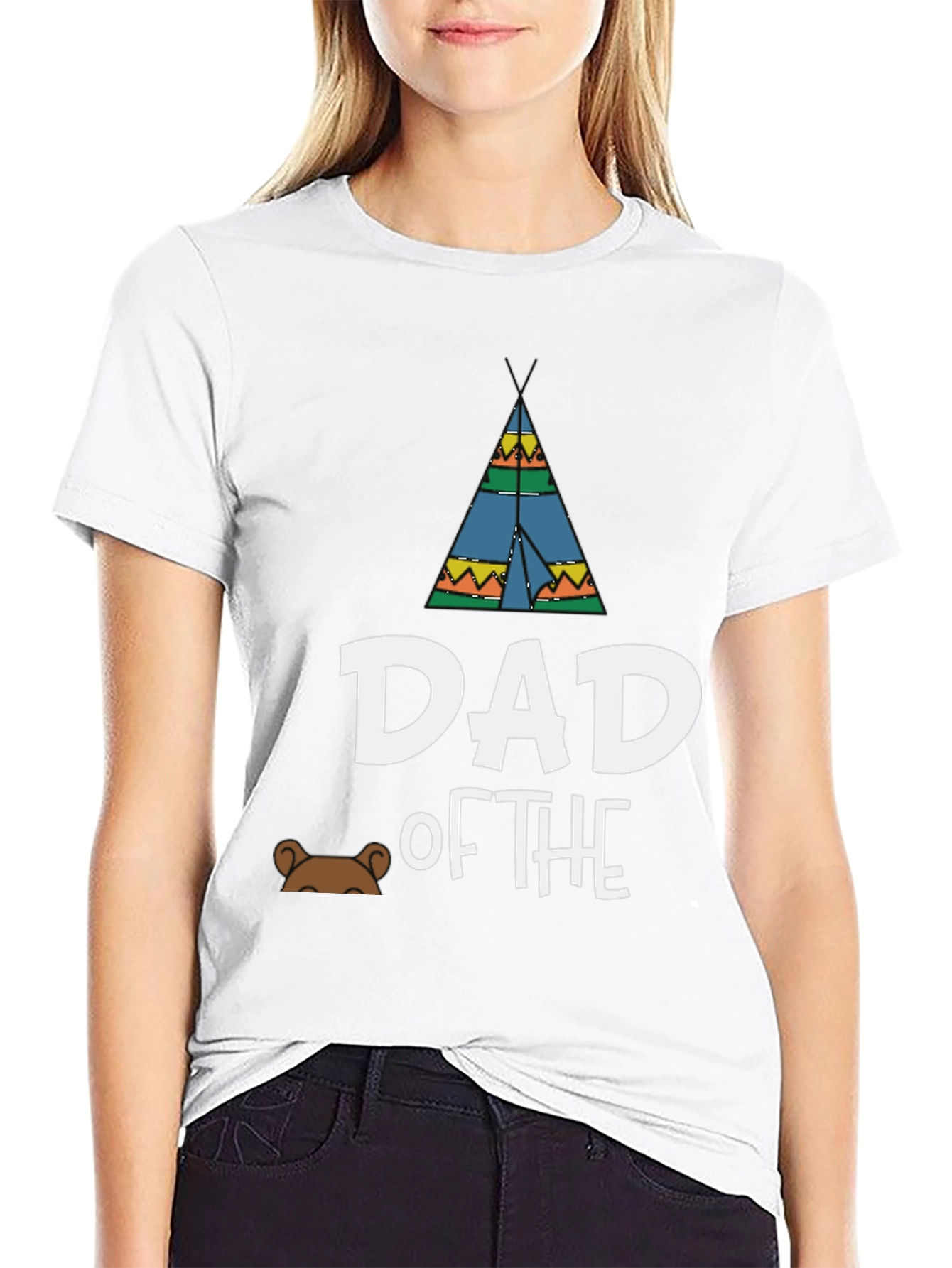Dad of the Tribe T-Shirt - Bear Tee