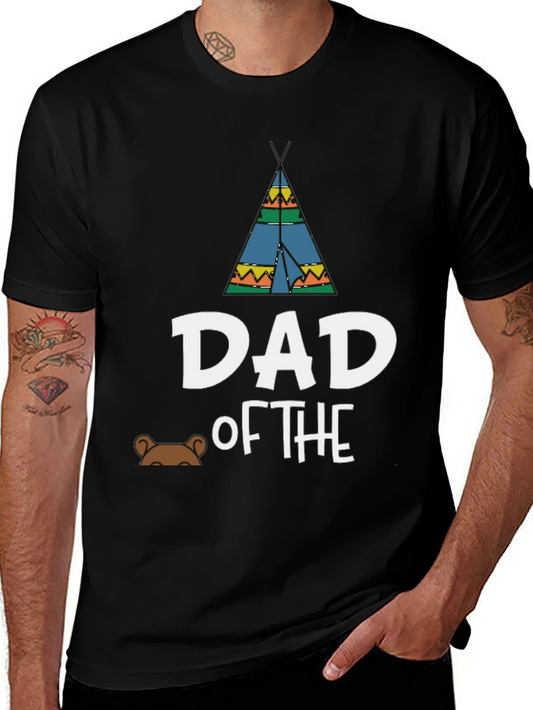 Dad of the Tribe T-Shirt - Bear Tee