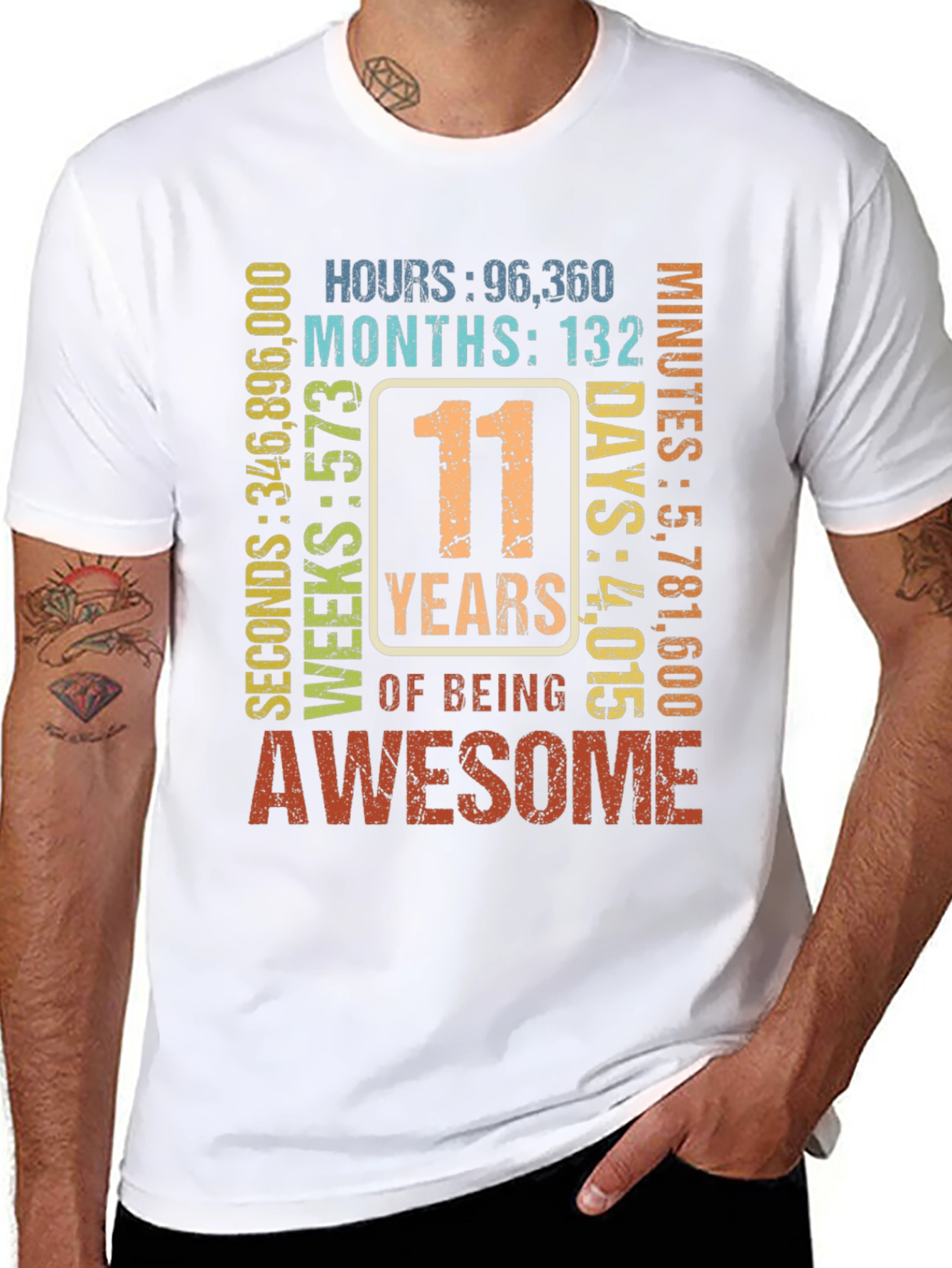 11 Years of Being Awesome T-Shirt