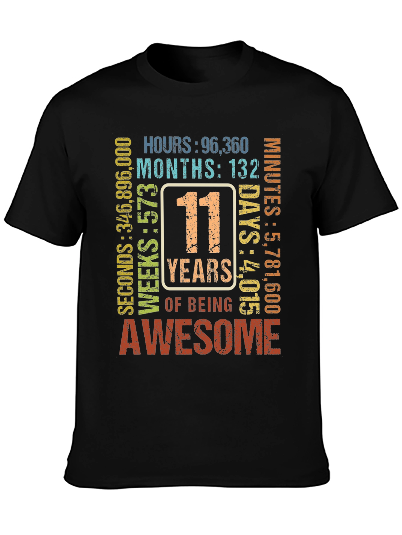 11 Years of Being Awesome T-Shirt