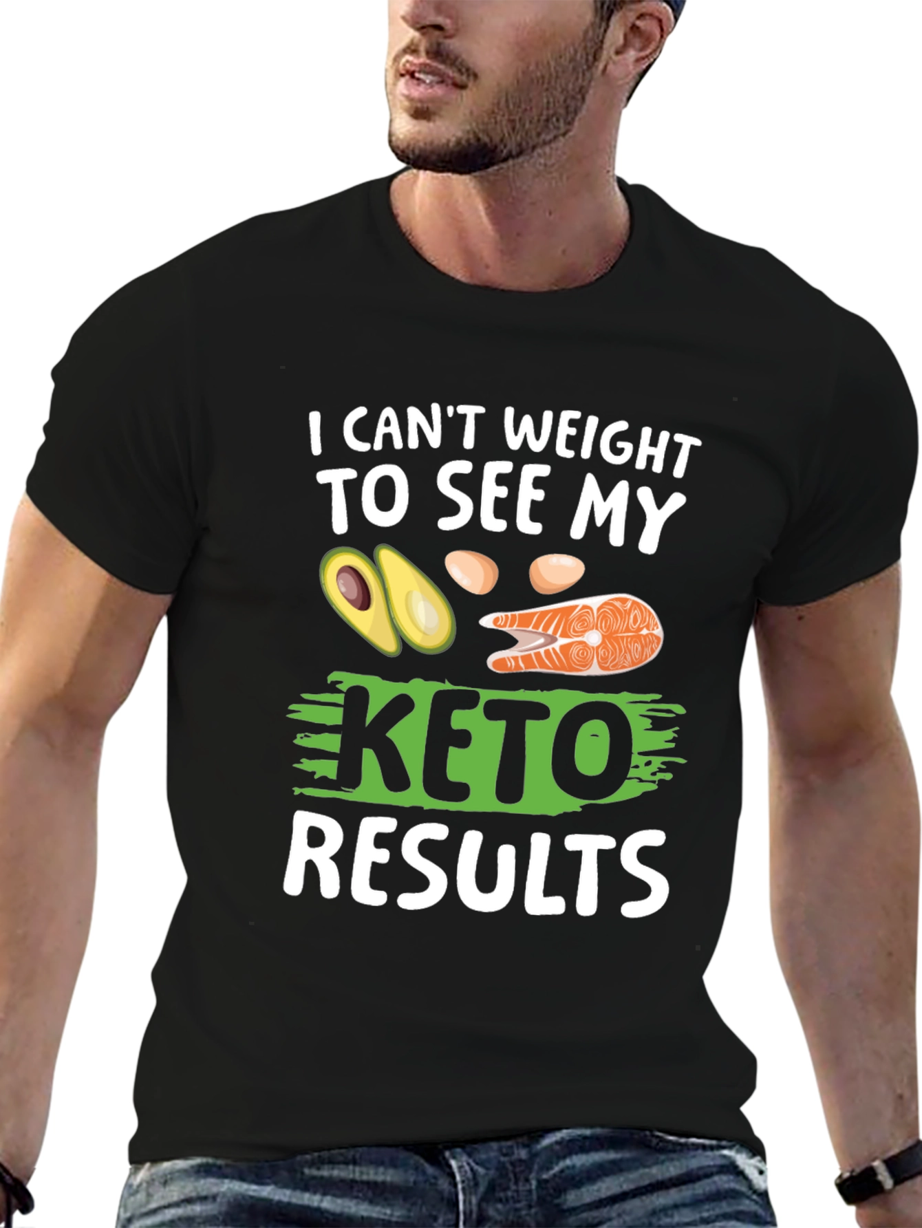 Keto Results T-Shirt - Funny Diet Tee