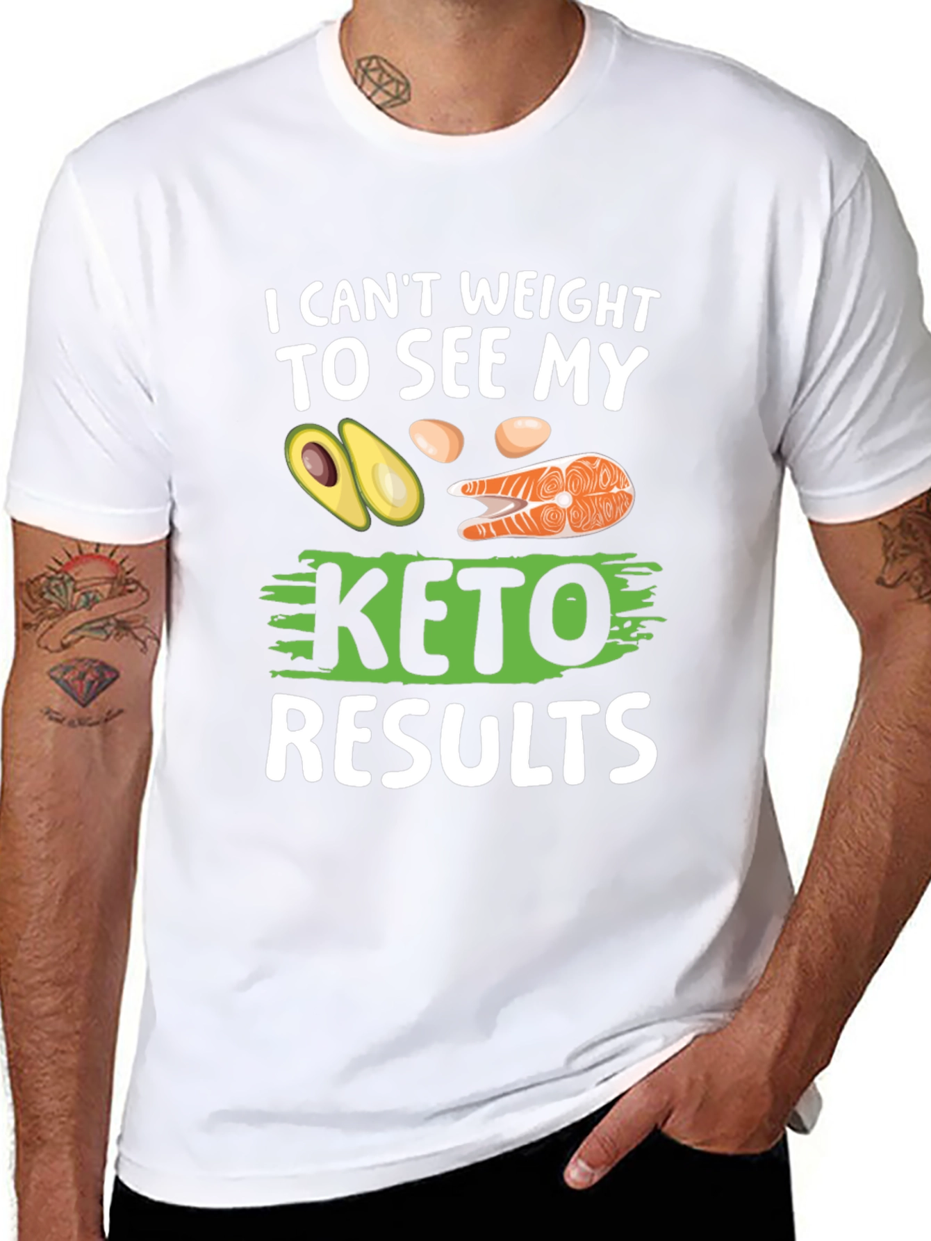 Keto Results T-Shirt - Funny Diet Tee