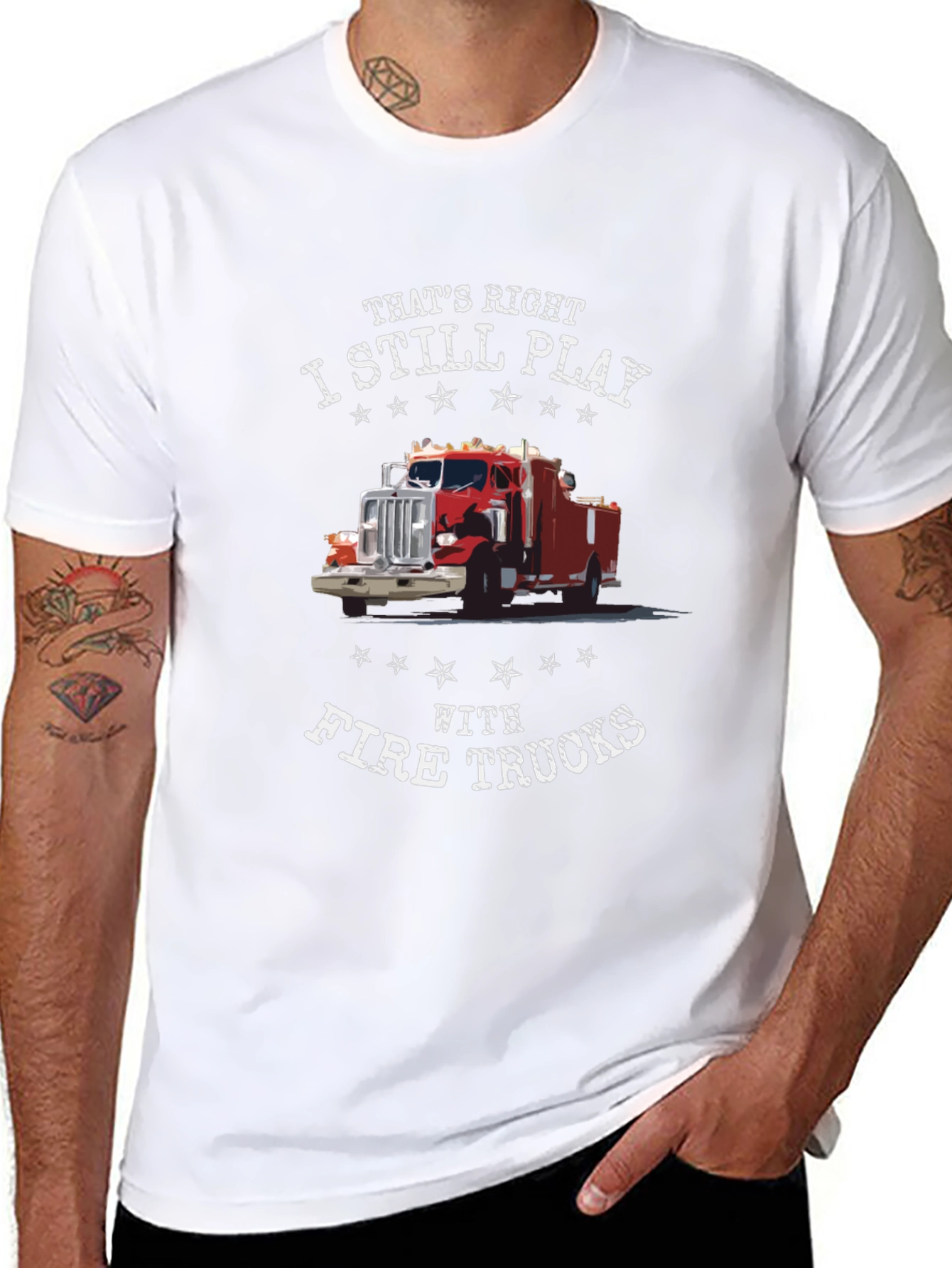 Fire Trucks T-Shirt: Still Playing