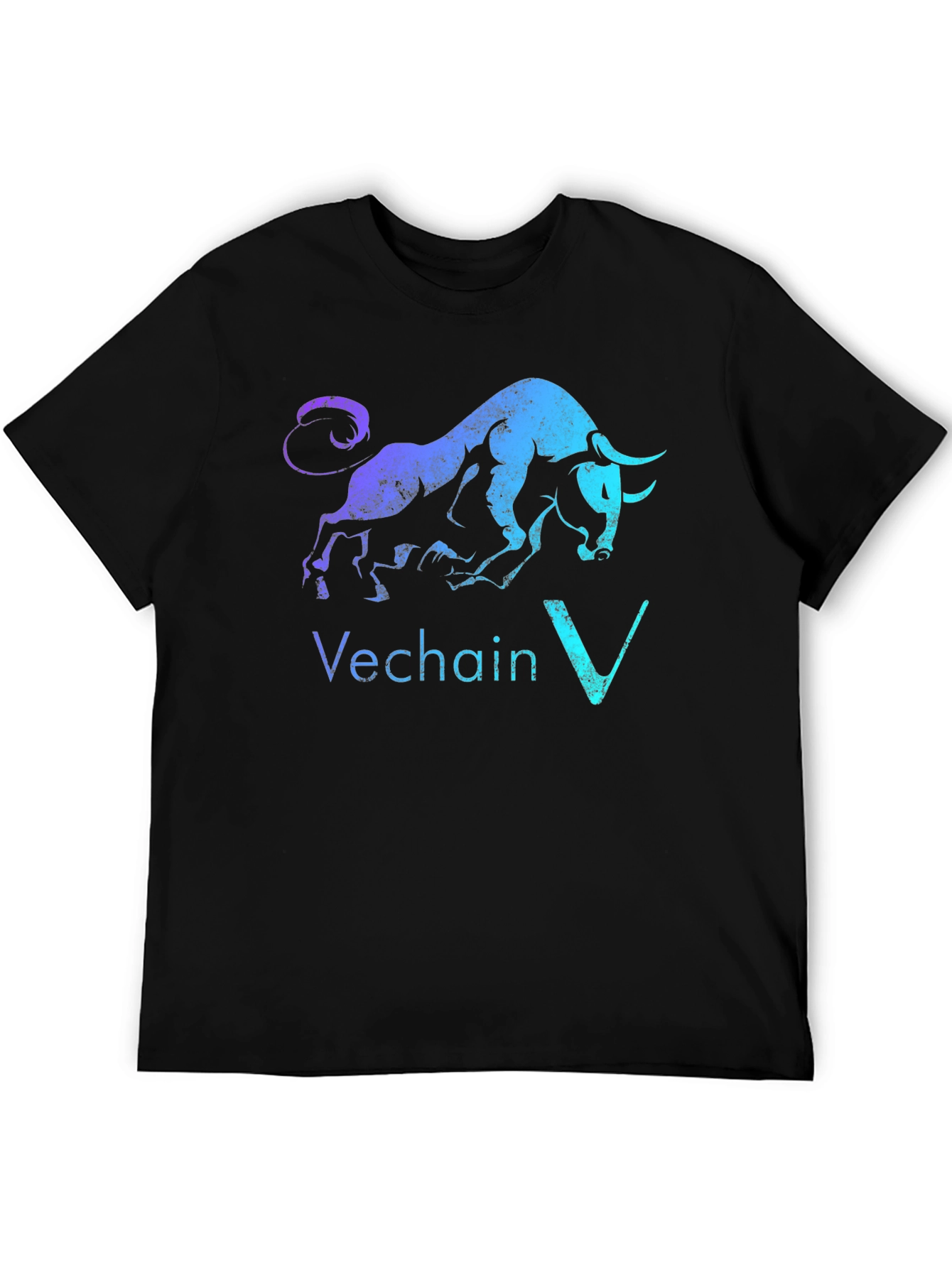 Vechain Bull T-Shirt - Crypto Investor Tee