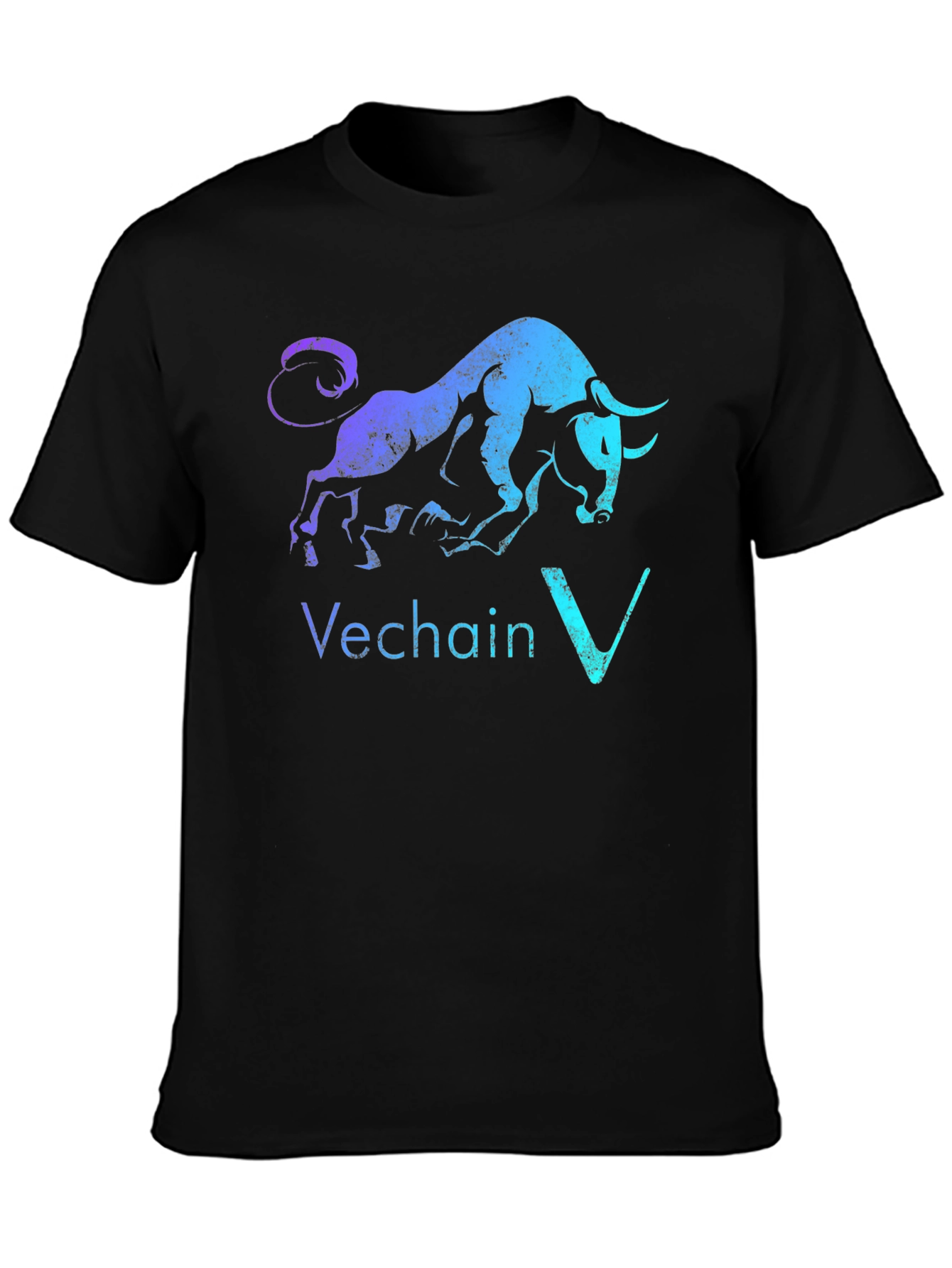 Vechain Bull T-Shirt - Crypto Investor Tee