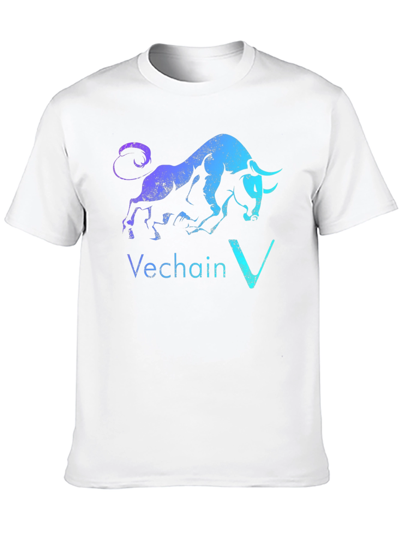 Vechain Bull T-Shirt - Crypto Investor Tee